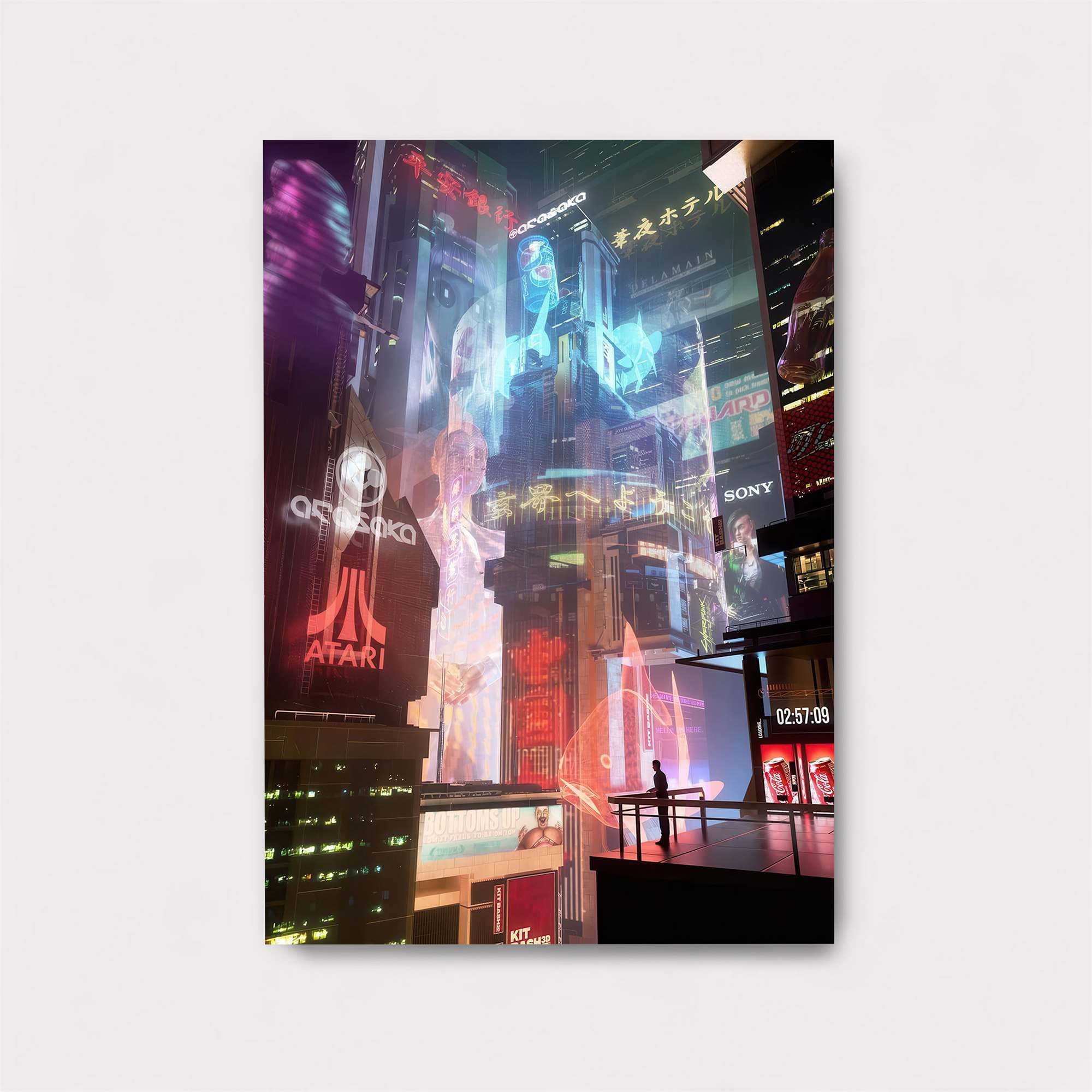 Neon Dreams Safe Wall Magnetic / M