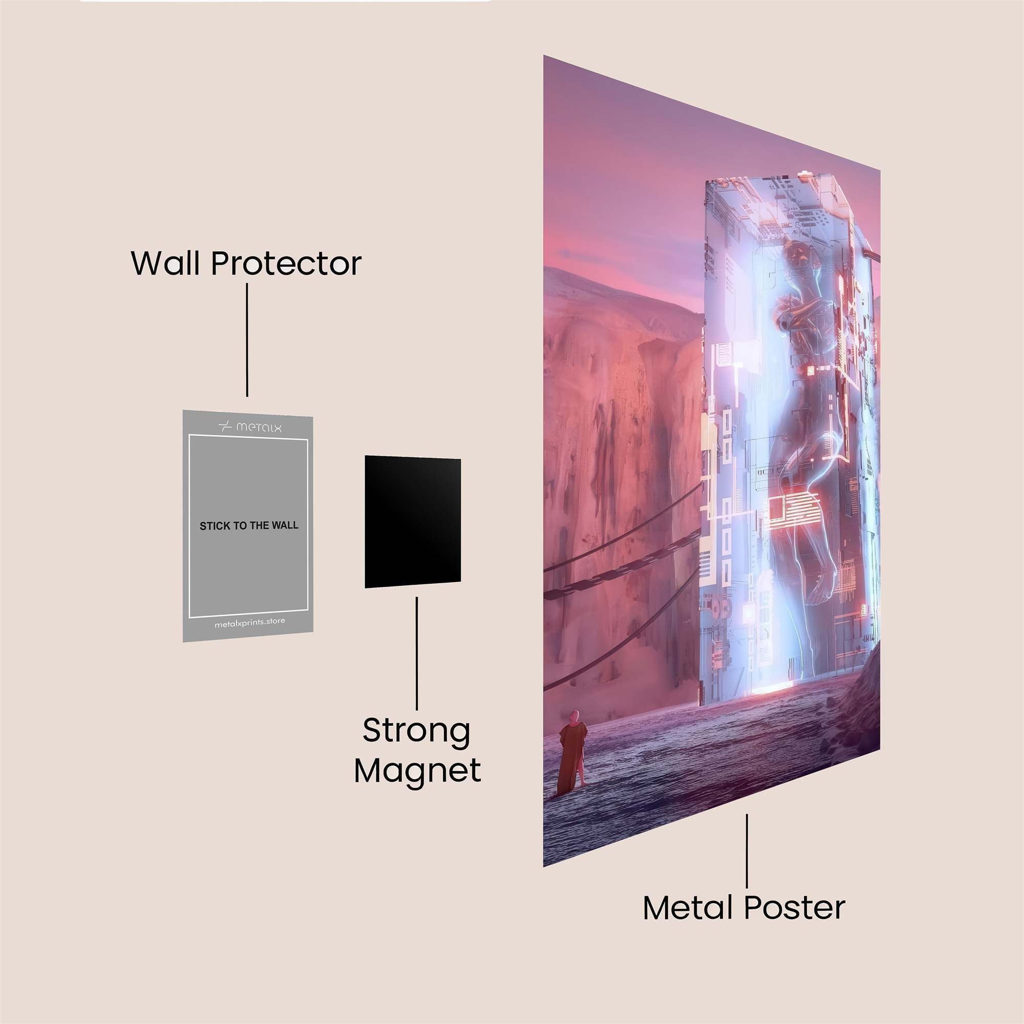 Frozen Revelation Safe Wall Magnetic / M