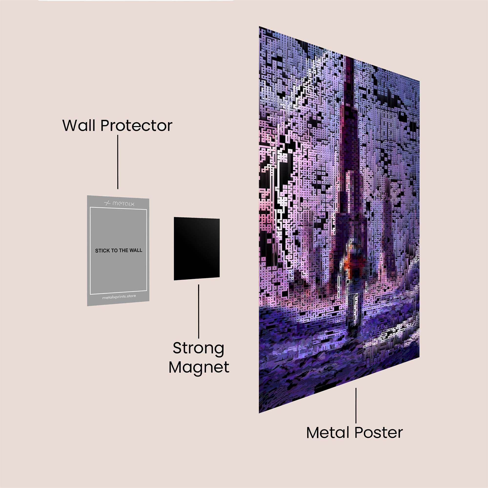 Cosmic Journey Safe Wall Magnetic / M
