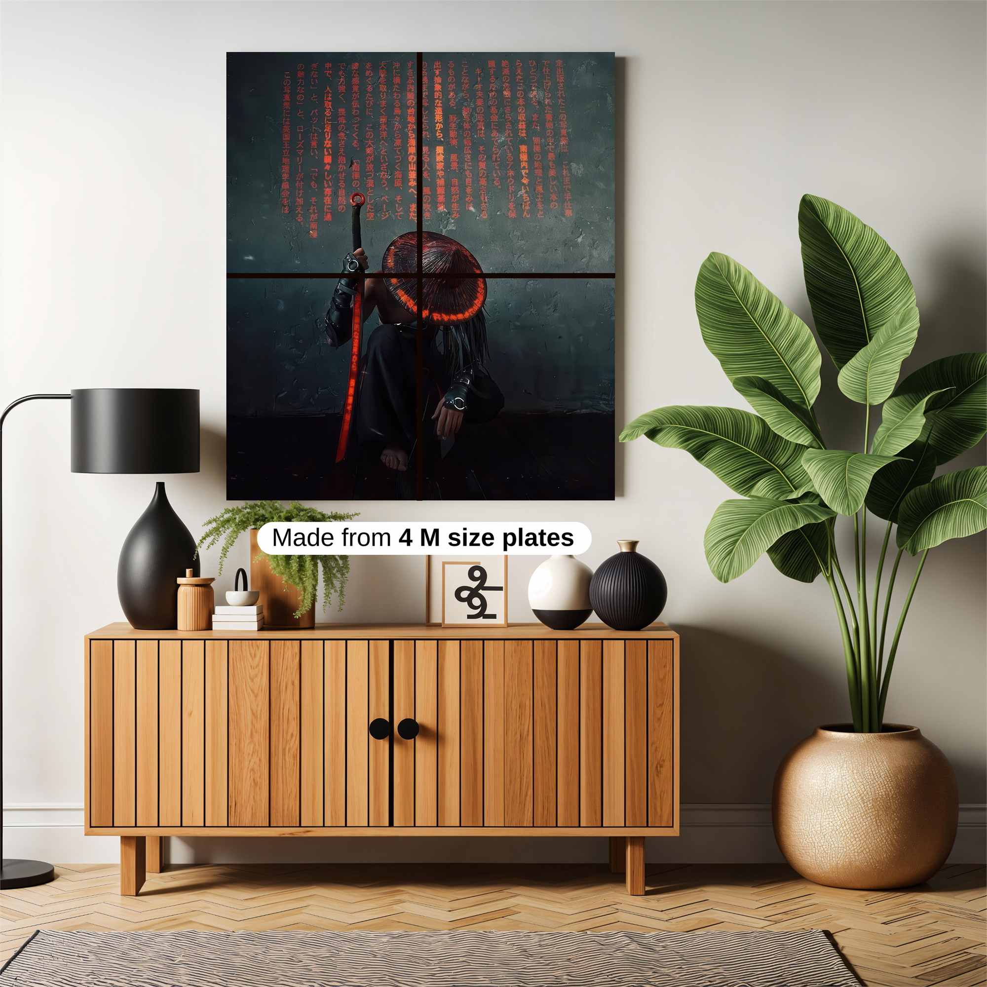 Samurai Silence Safe Wall Magnetic / M