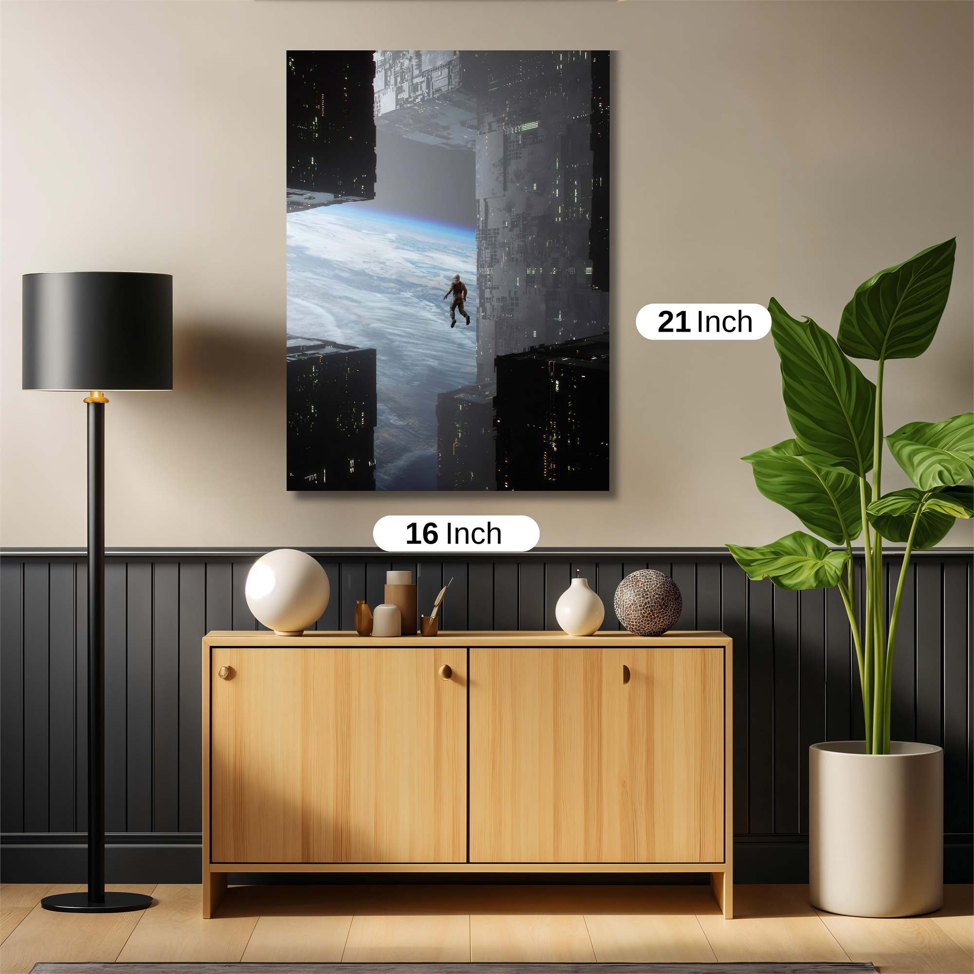 Galactic Solitude Safe Wall Magnetic / M