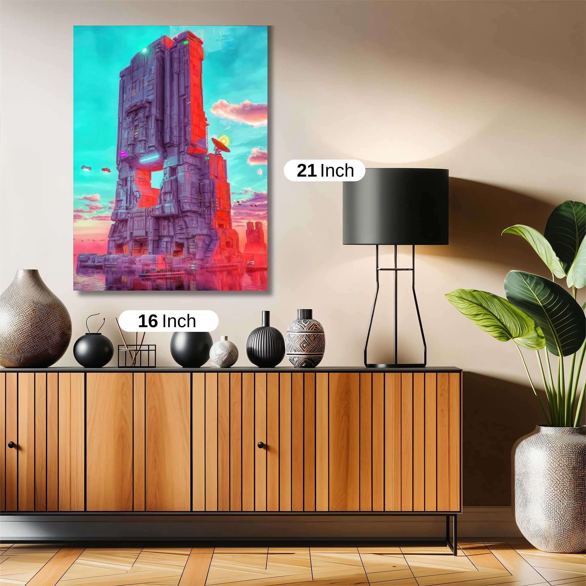 Neon Citadel Safe Wall Magnetic / M