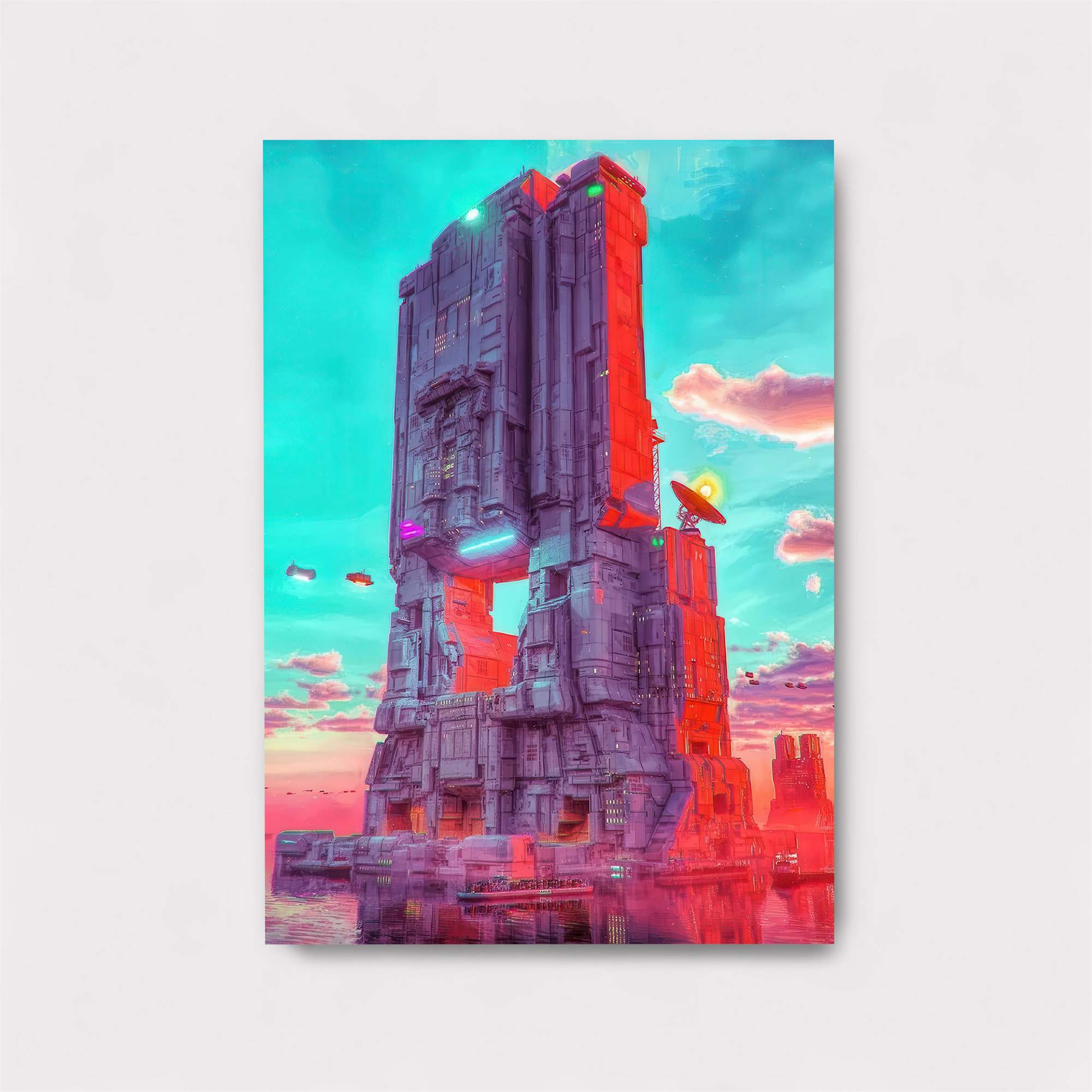 Neon Citadel Safe Wall Magnetic / M