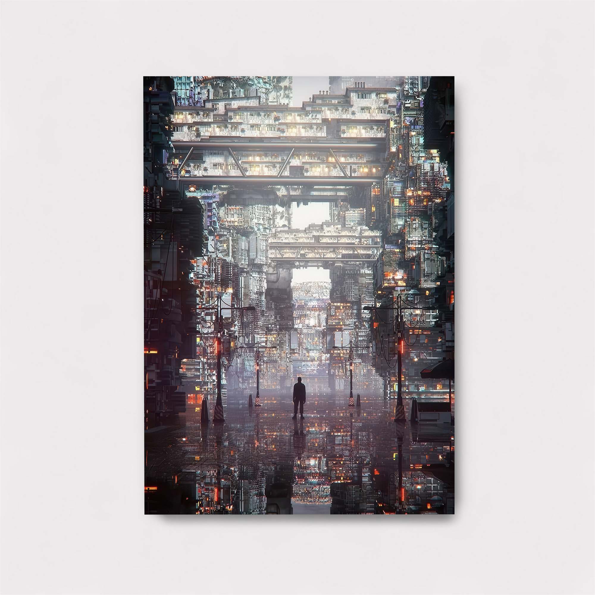 Cyber Reflection Safe Wall Magnetic / M