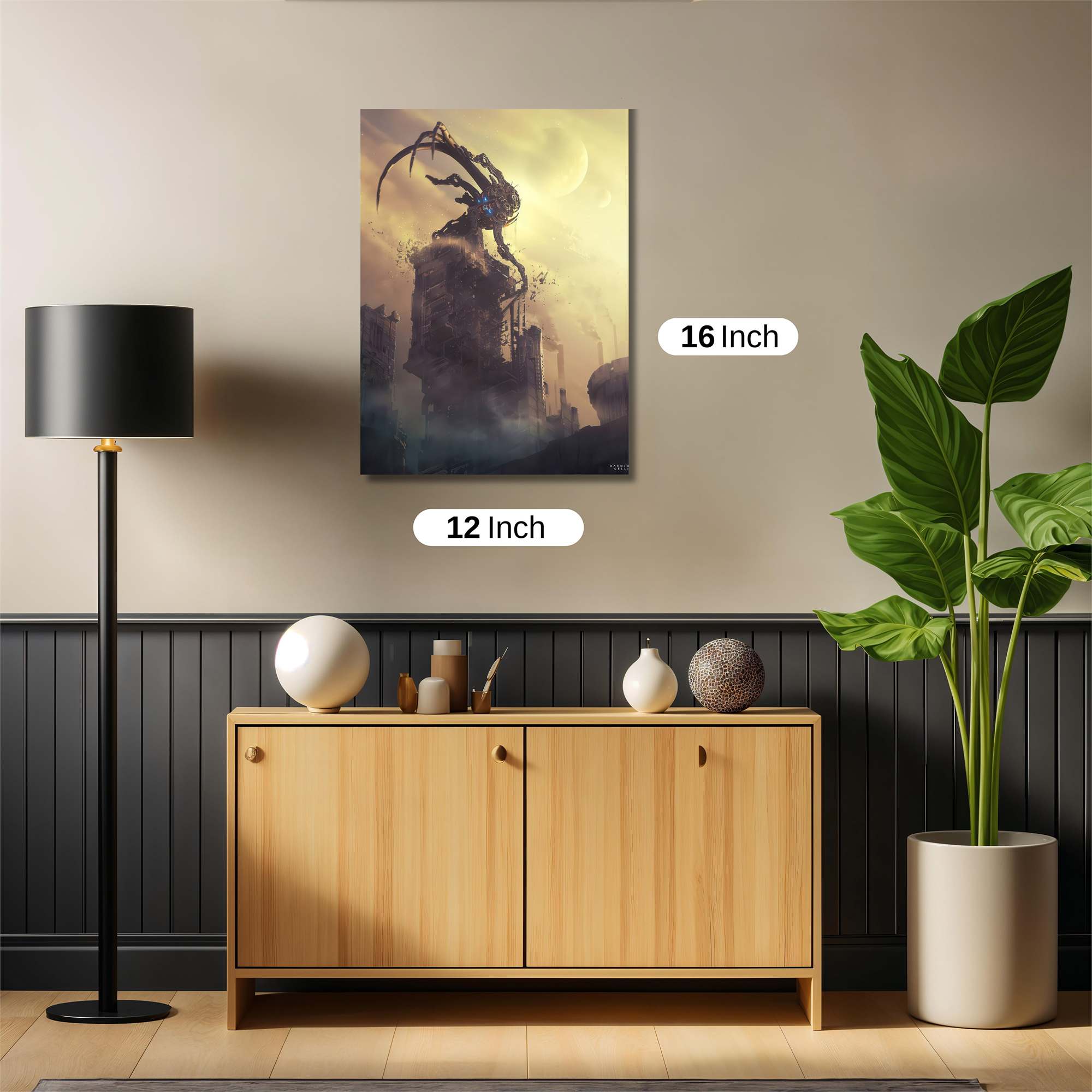 Colossal Menace Safe Wall Magnetic / M