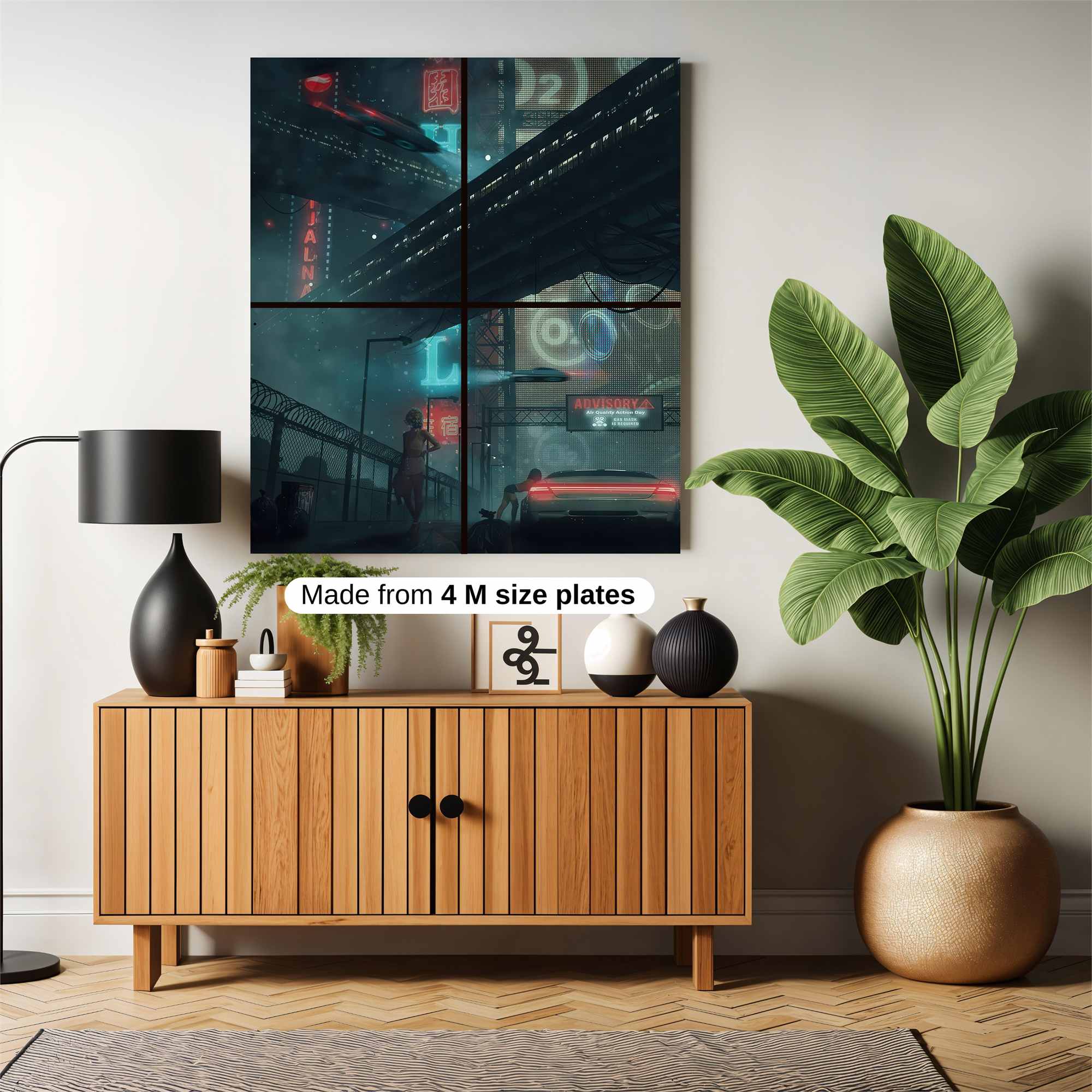 Neon Reverie Safe Wall Magnetic / M