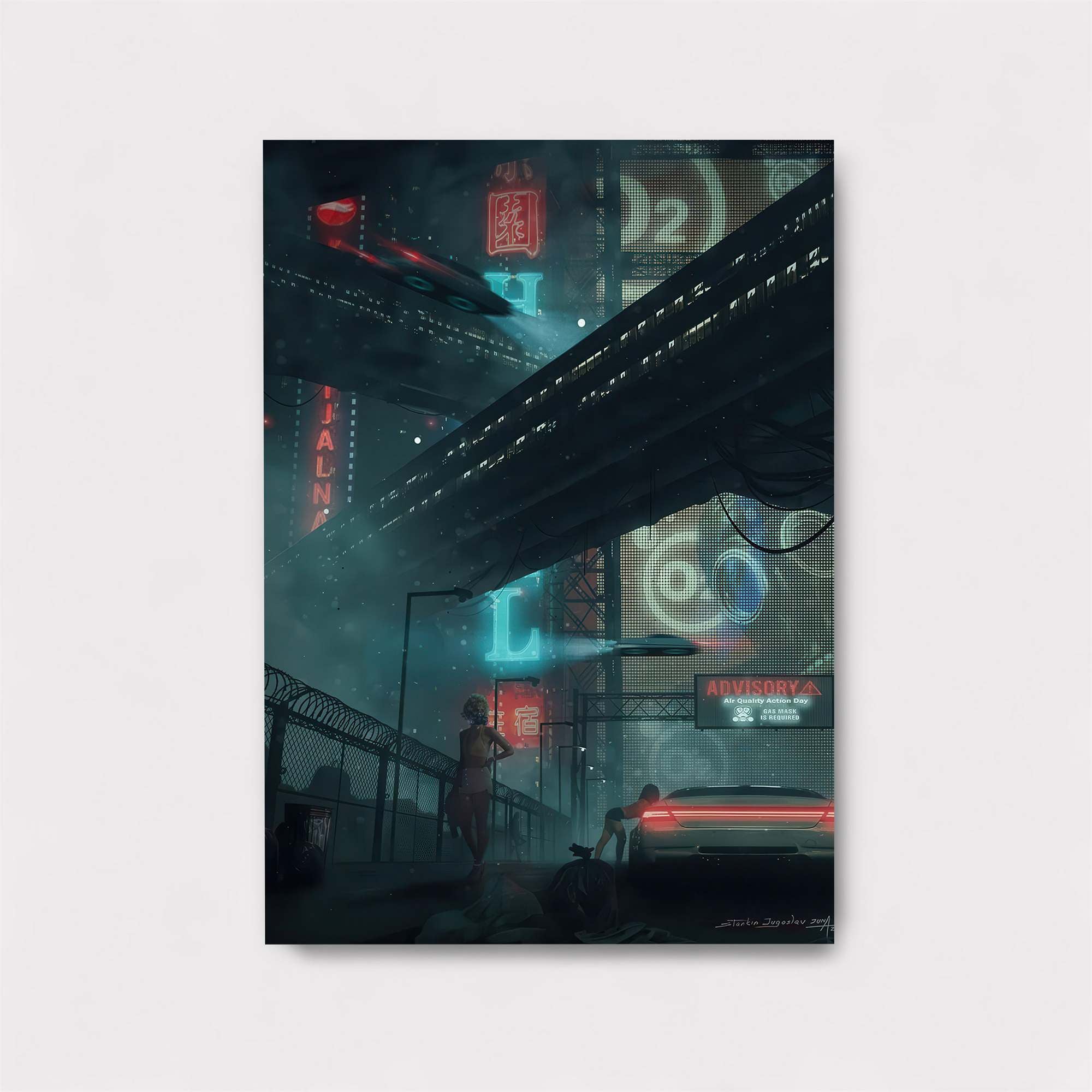 Neon Reverie Safe Wall Magnetic / M