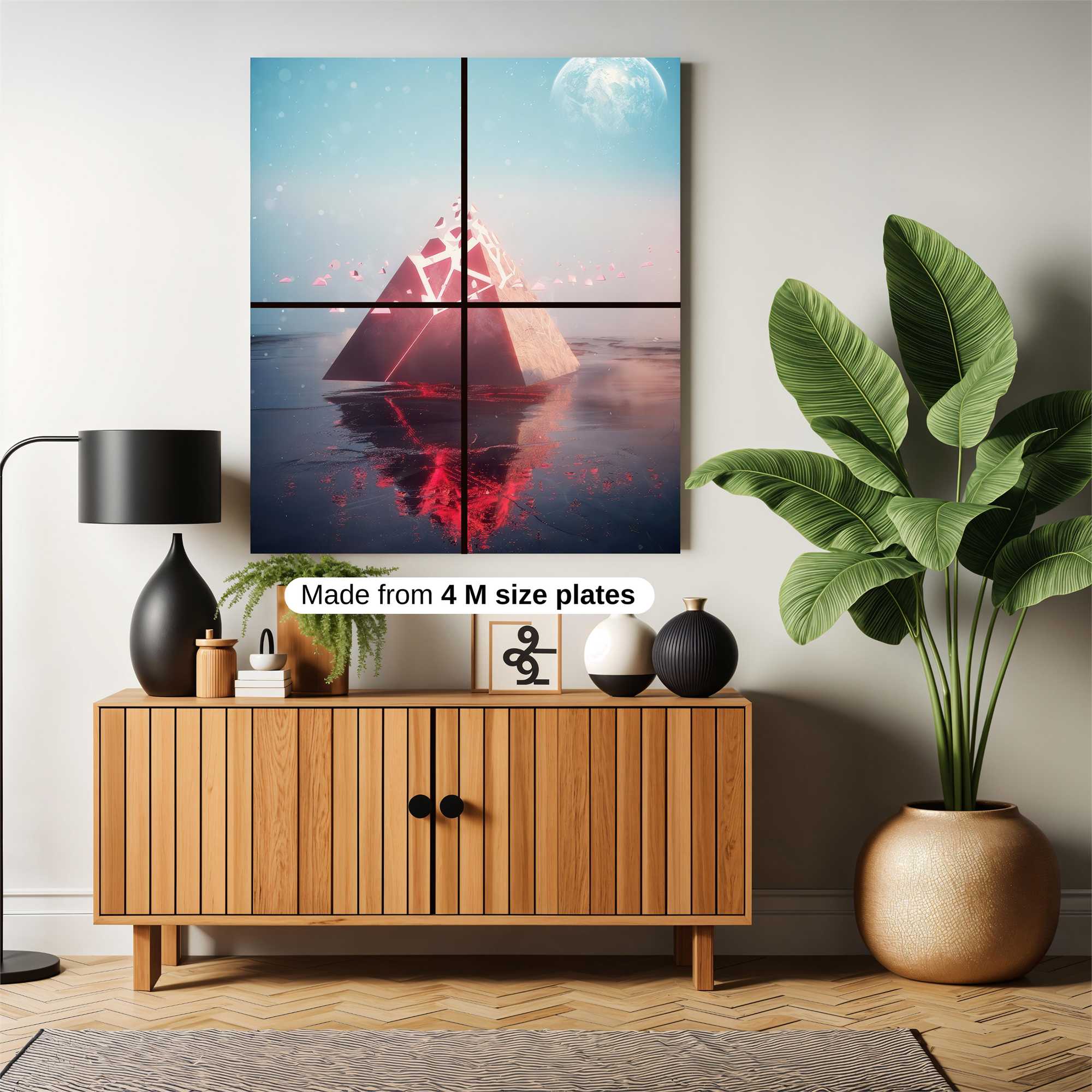 Lunar Eclipsion Safe Wall Magnetic / M