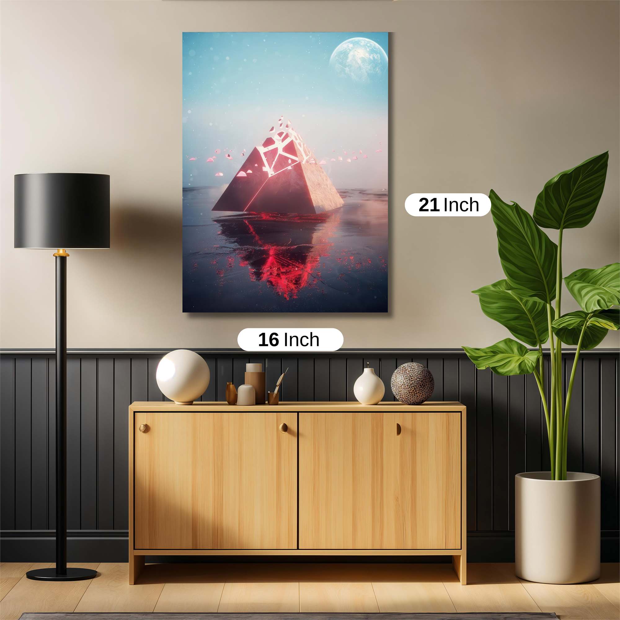 Lunar Eclipsion Safe Wall Magnetic / M