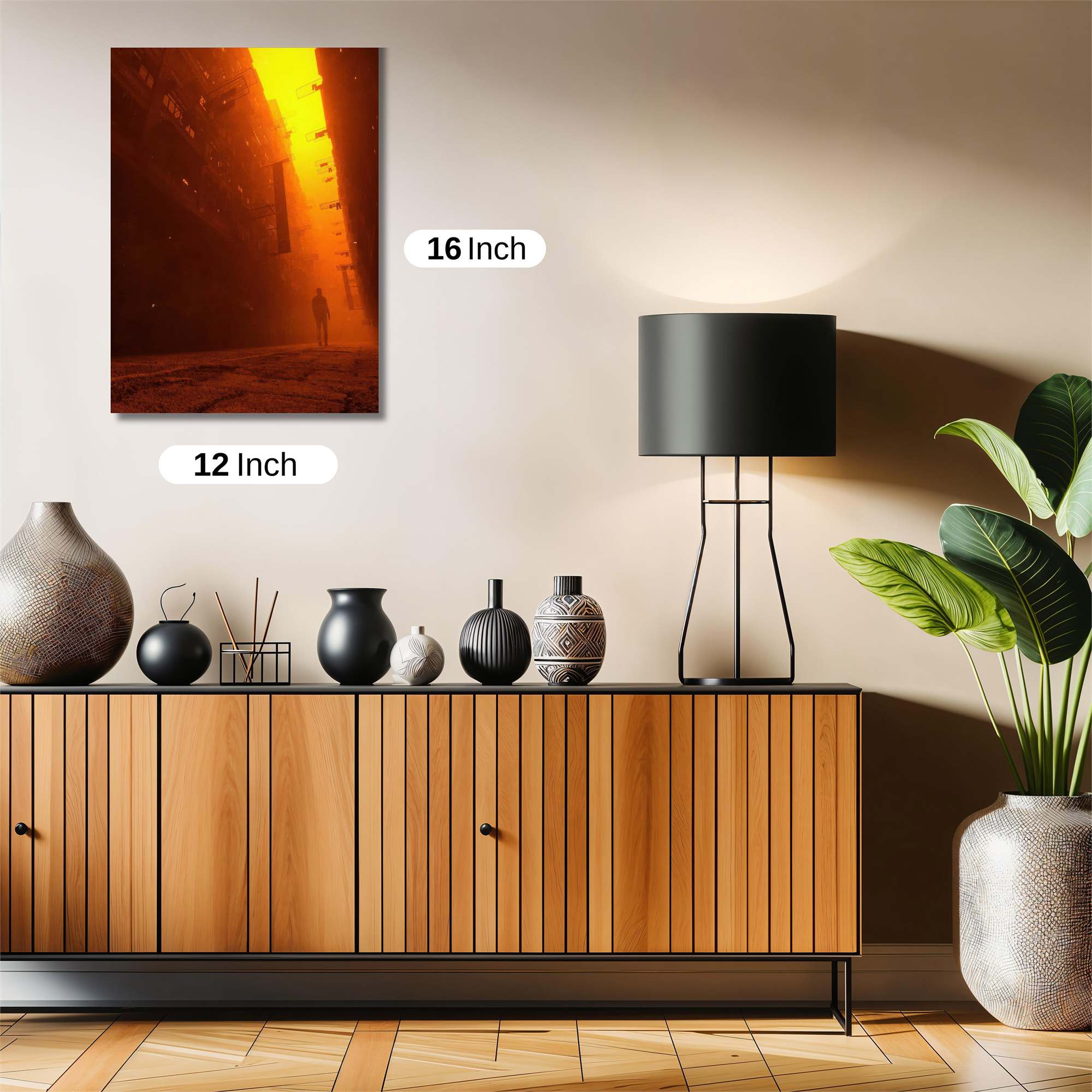 Luminous Solitude Safe Wall Magnetic / M