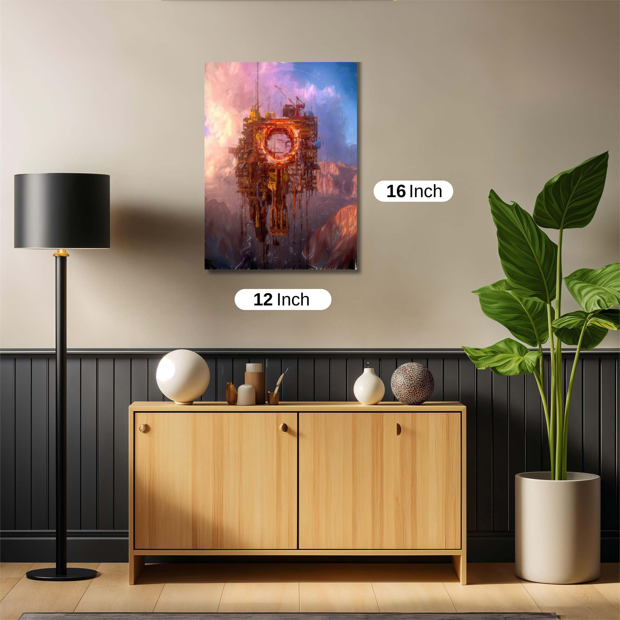 Industrial Reverie Safe Wall Magnetic / M