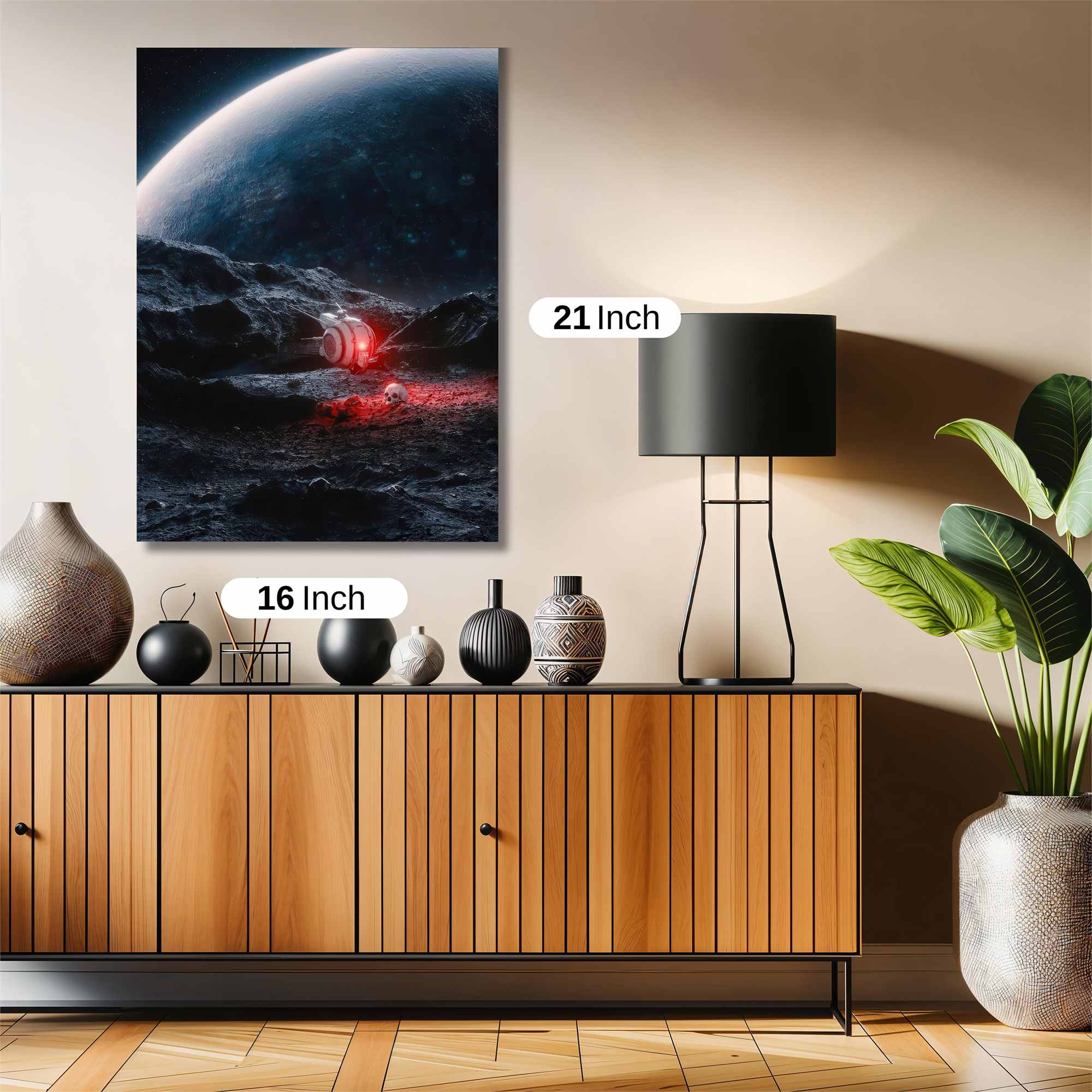 Lunar Mystery Safe Wall Magnetic / M