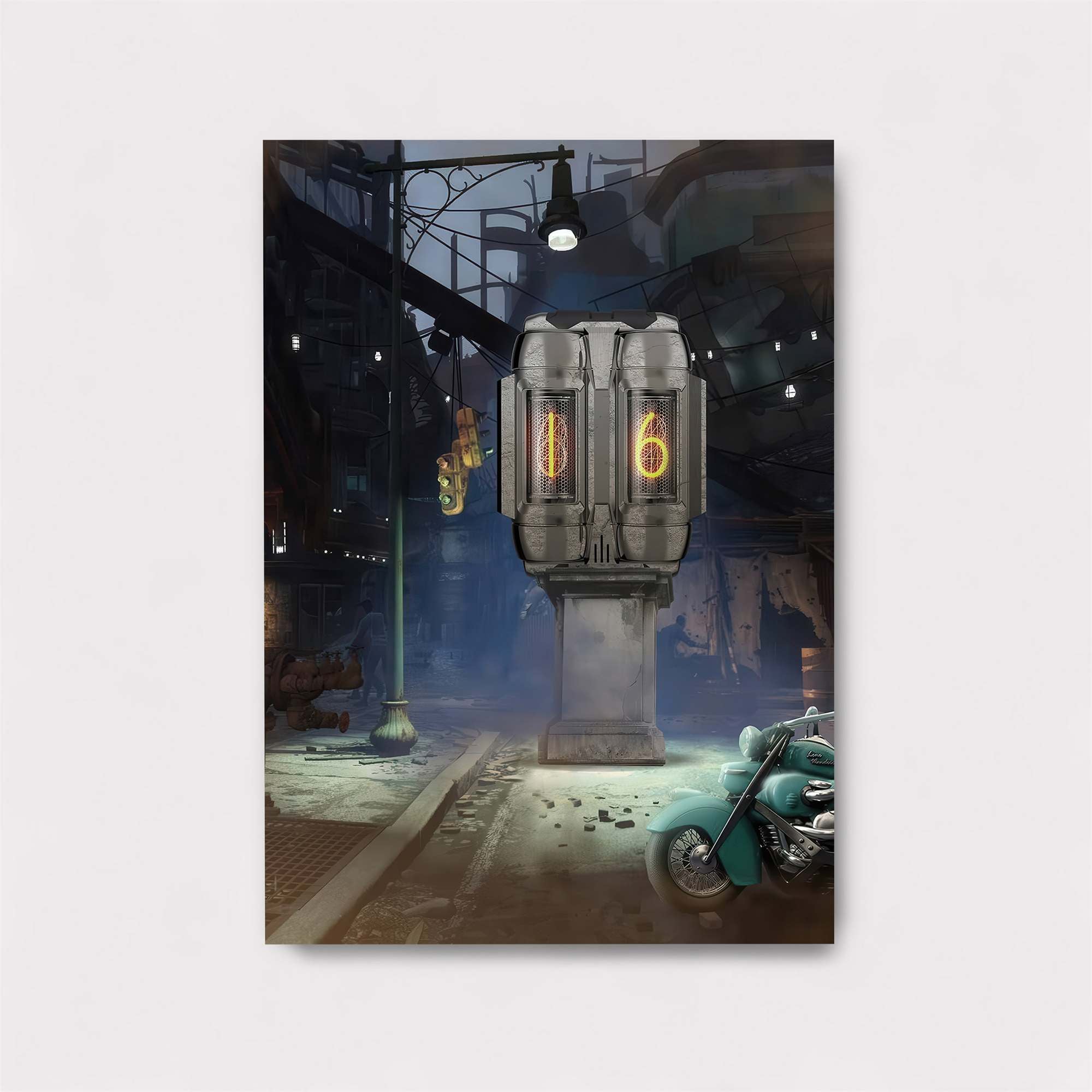 Neon Intrigue Safe Wall Magnetic / M