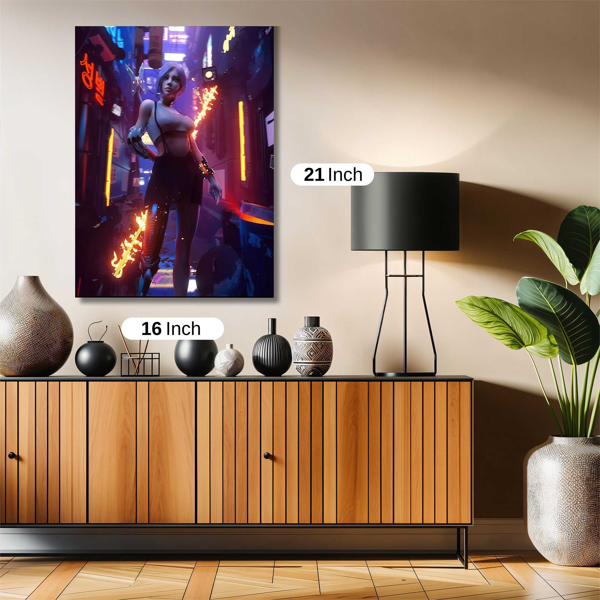 Cybernetic Blaze Safe Wall Magnetic / M