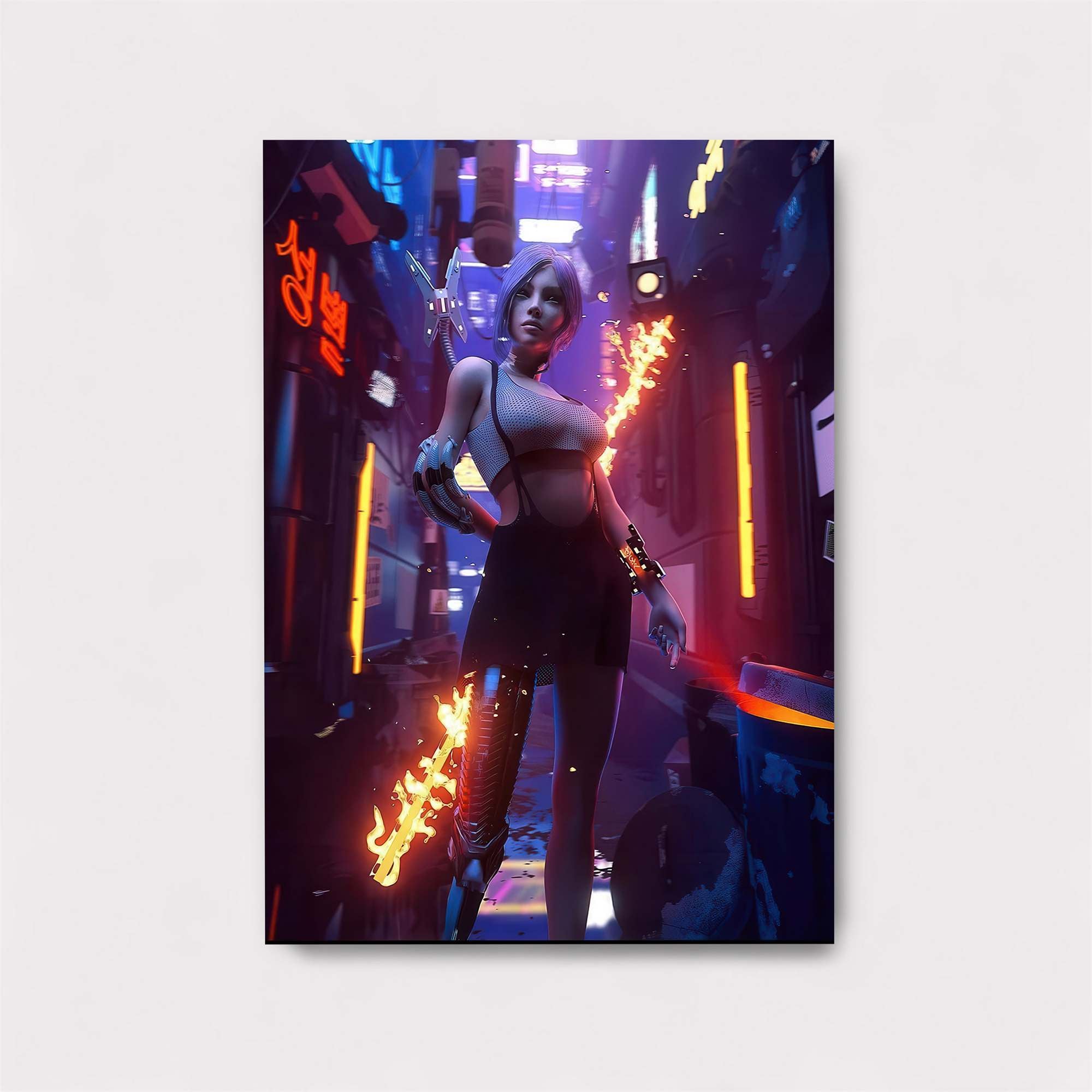 Cybernetic Blaze Safe Wall Magnetic / M