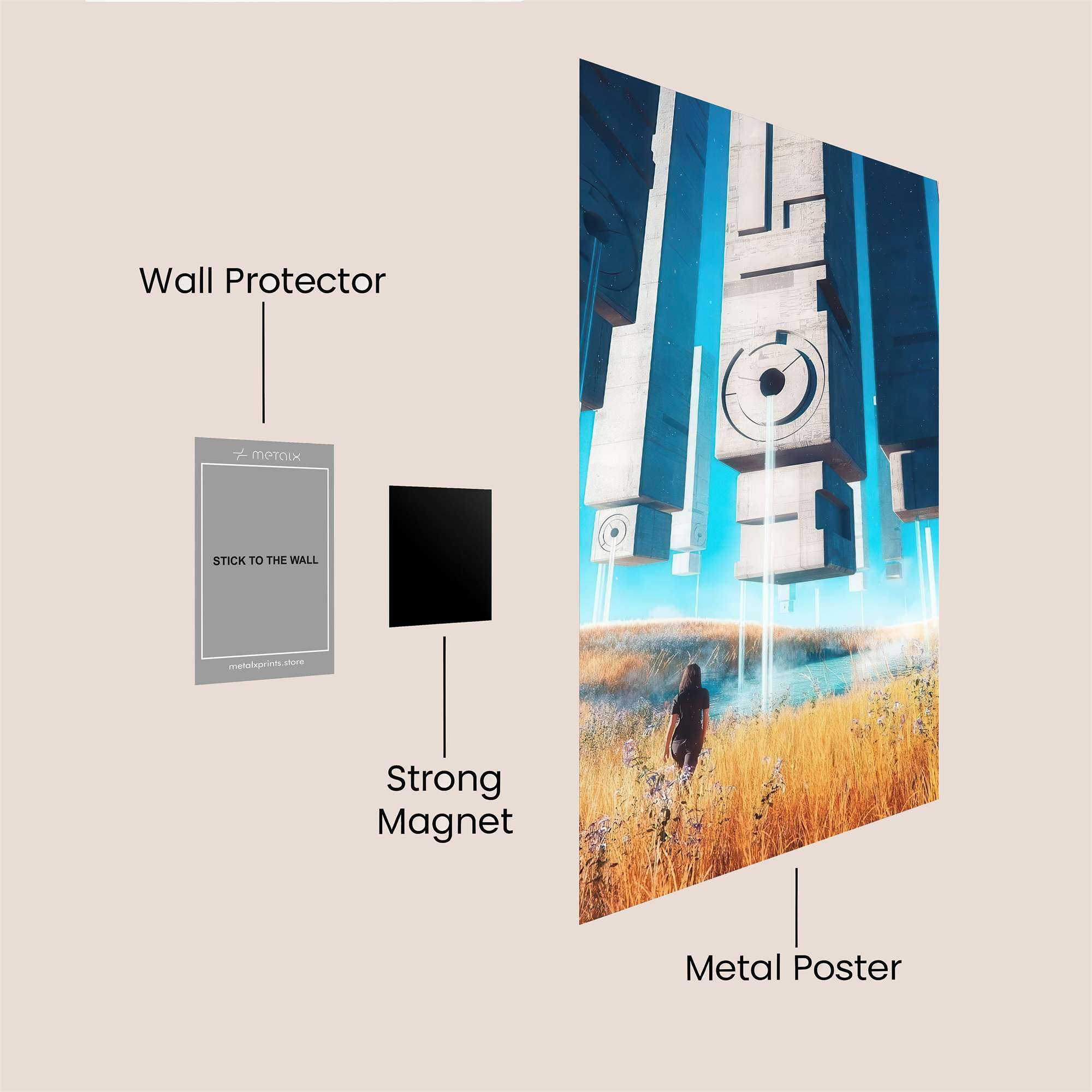 Galactic Ascent Safe Wall Magnetic / M