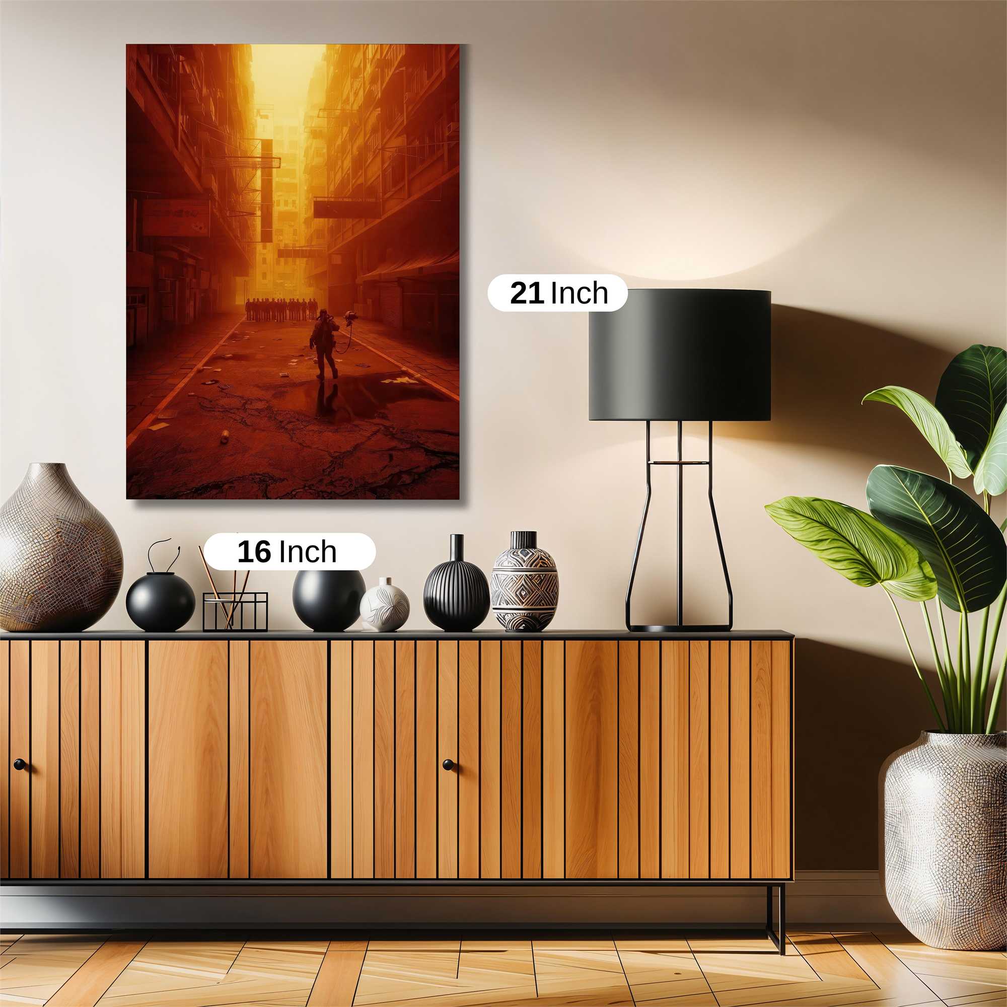 Eerie Confrontation Safe Wall Magnetic / M