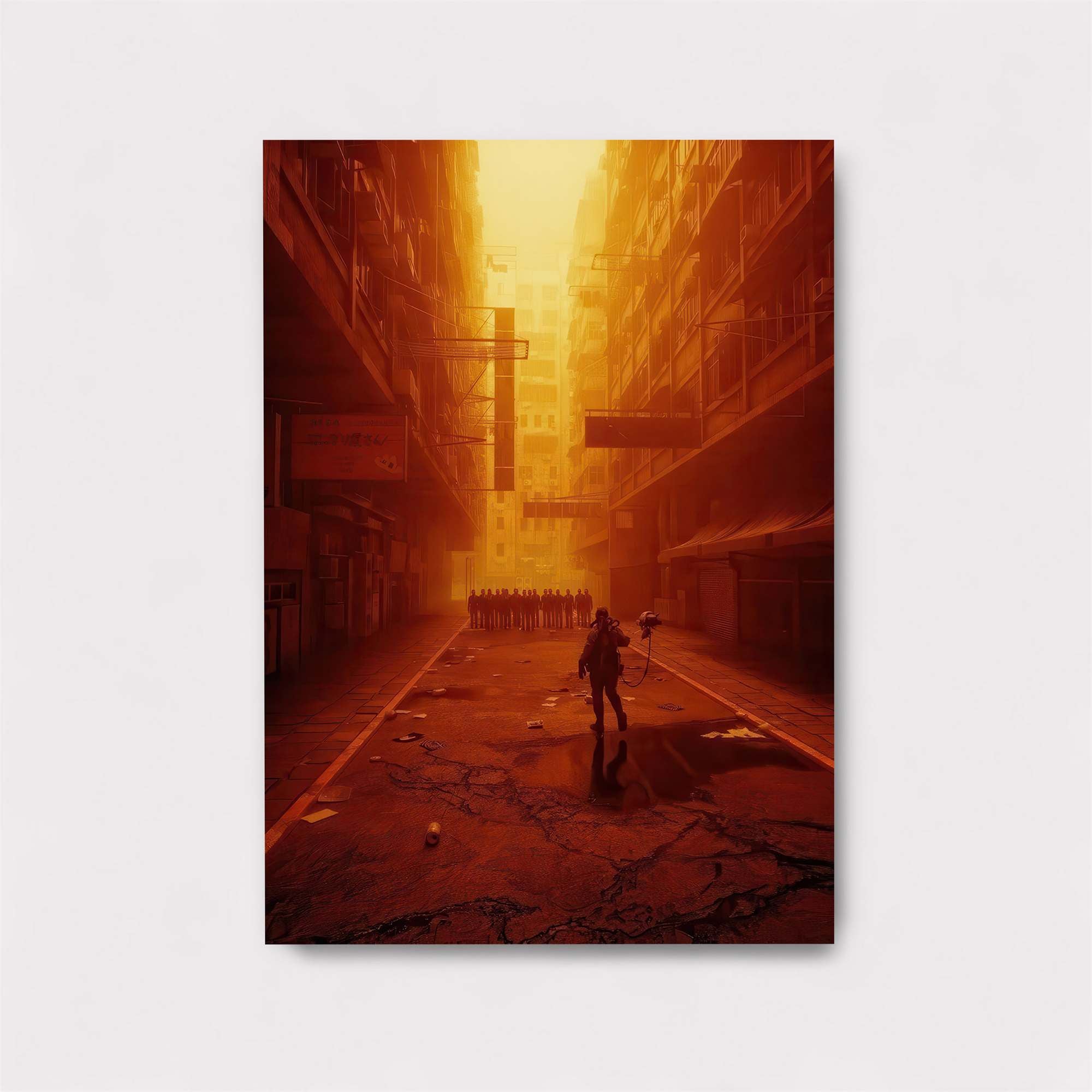 Eerie Confrontation Safe Wall Magnetic / M