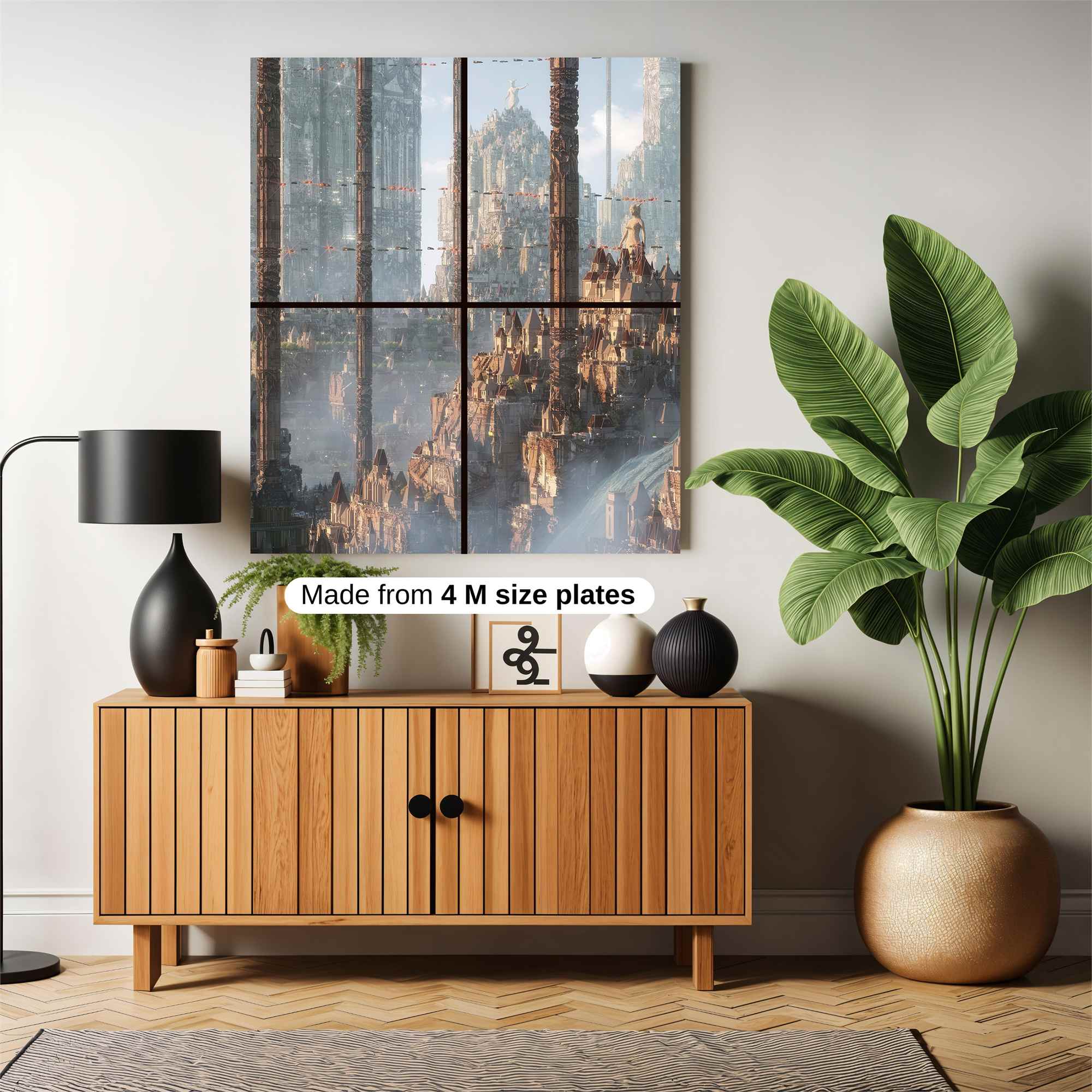 Gothic Heights Safe Wall Magnetic / M