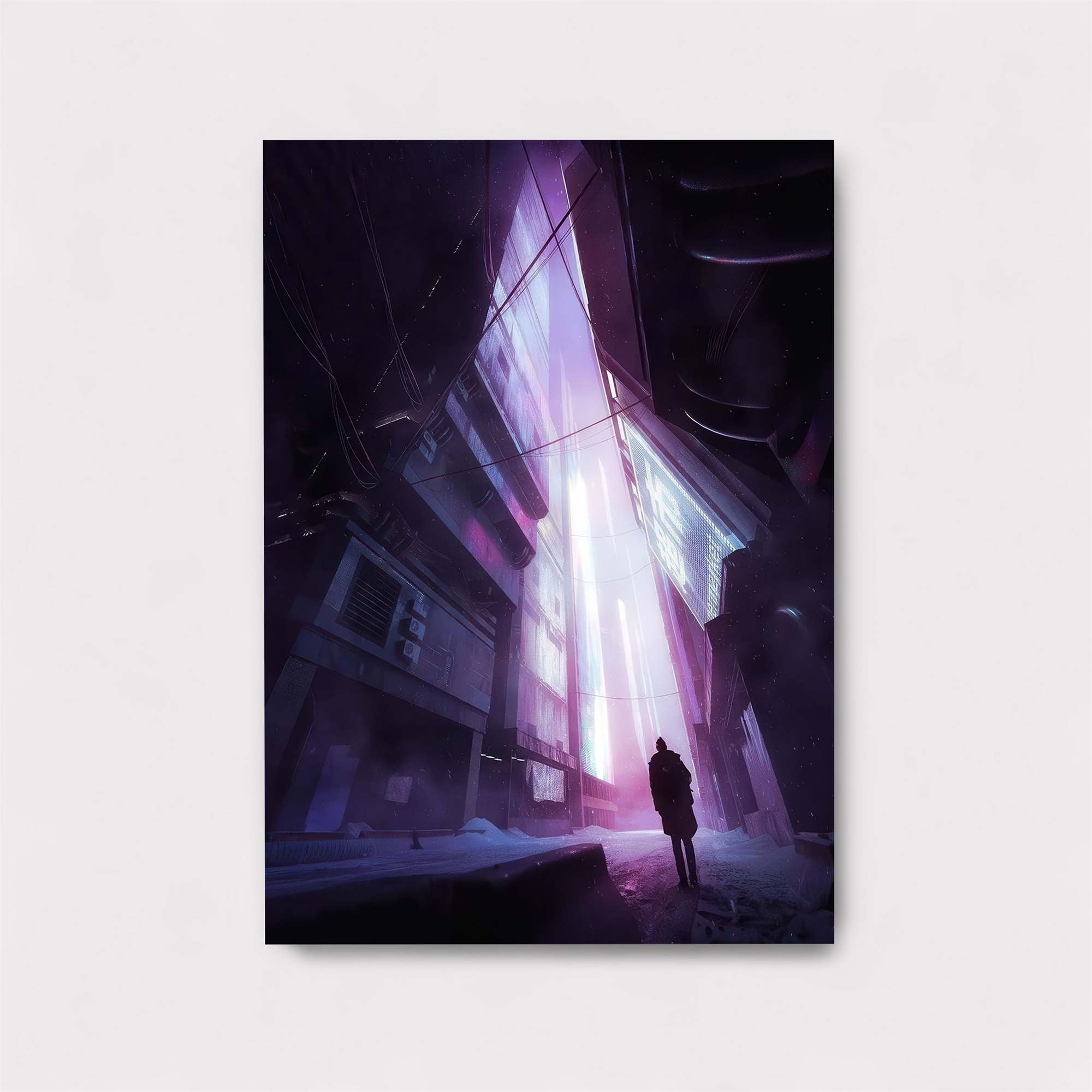 Neon Solitude Safe Wall Magnetic / M