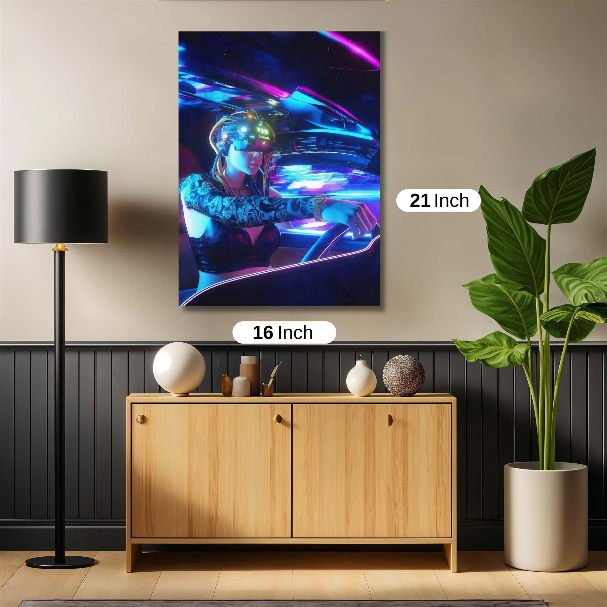 Neon Odyssey Safe Wall Magnetic / M