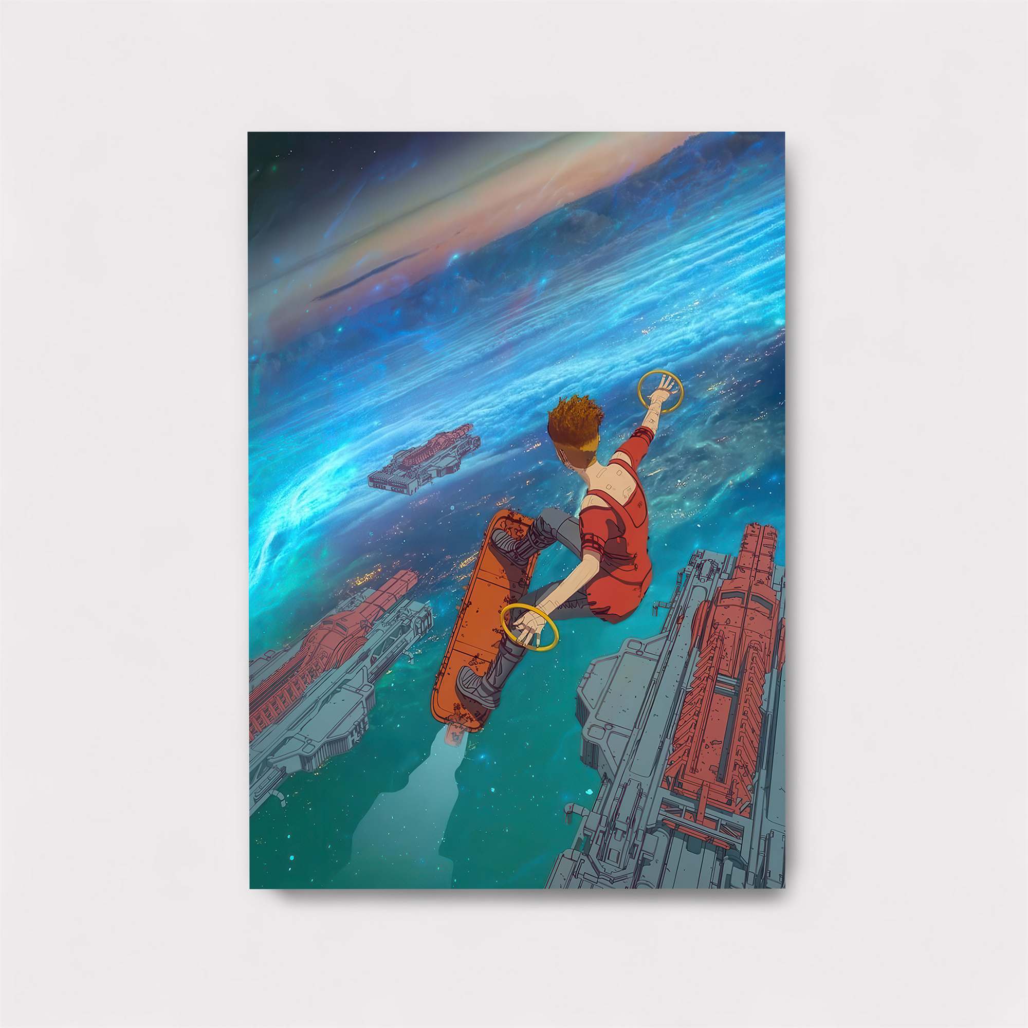 Galactic Surfing Safe Wall Magnetic / M