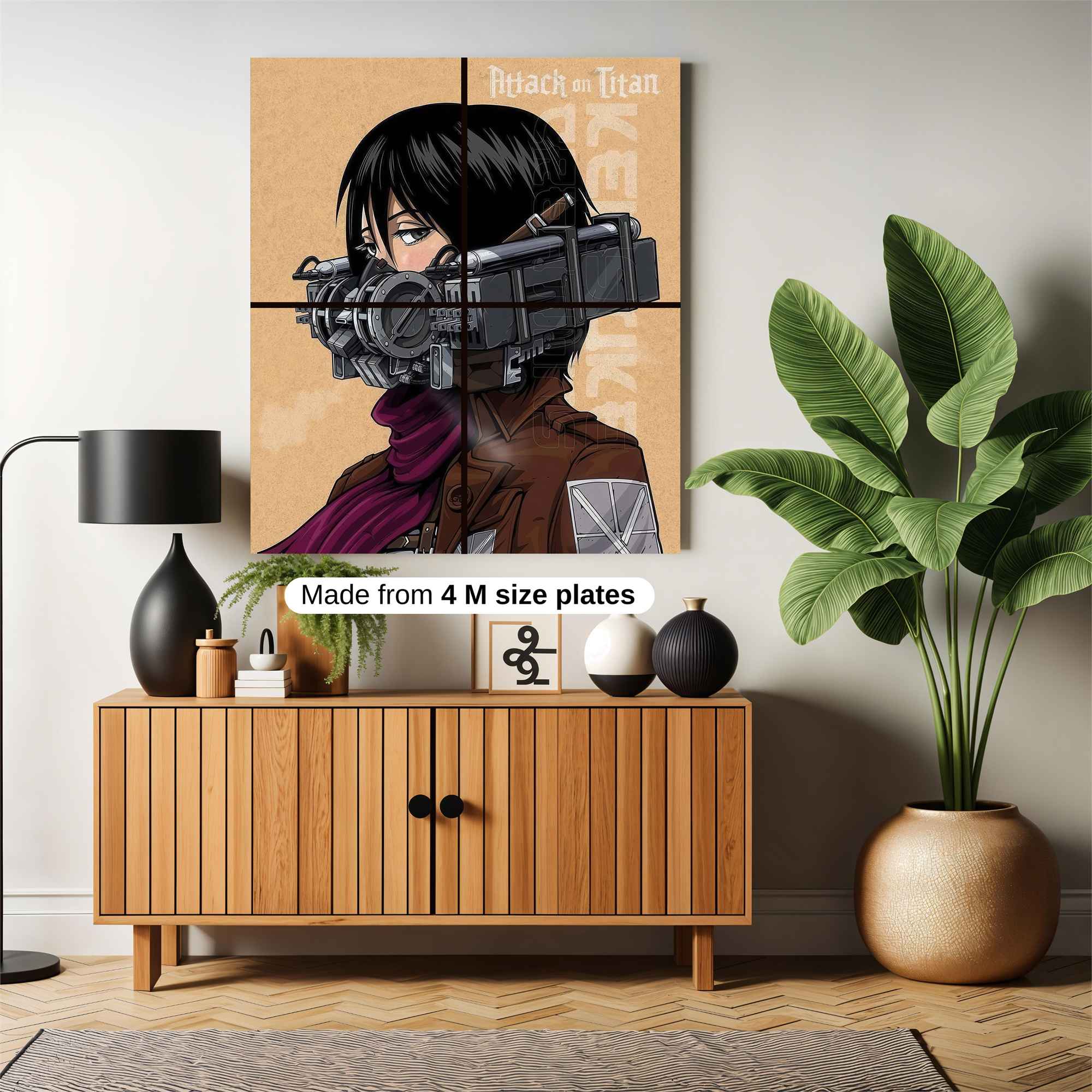 Mikasa Enigma Safe Wall Magnetic / M