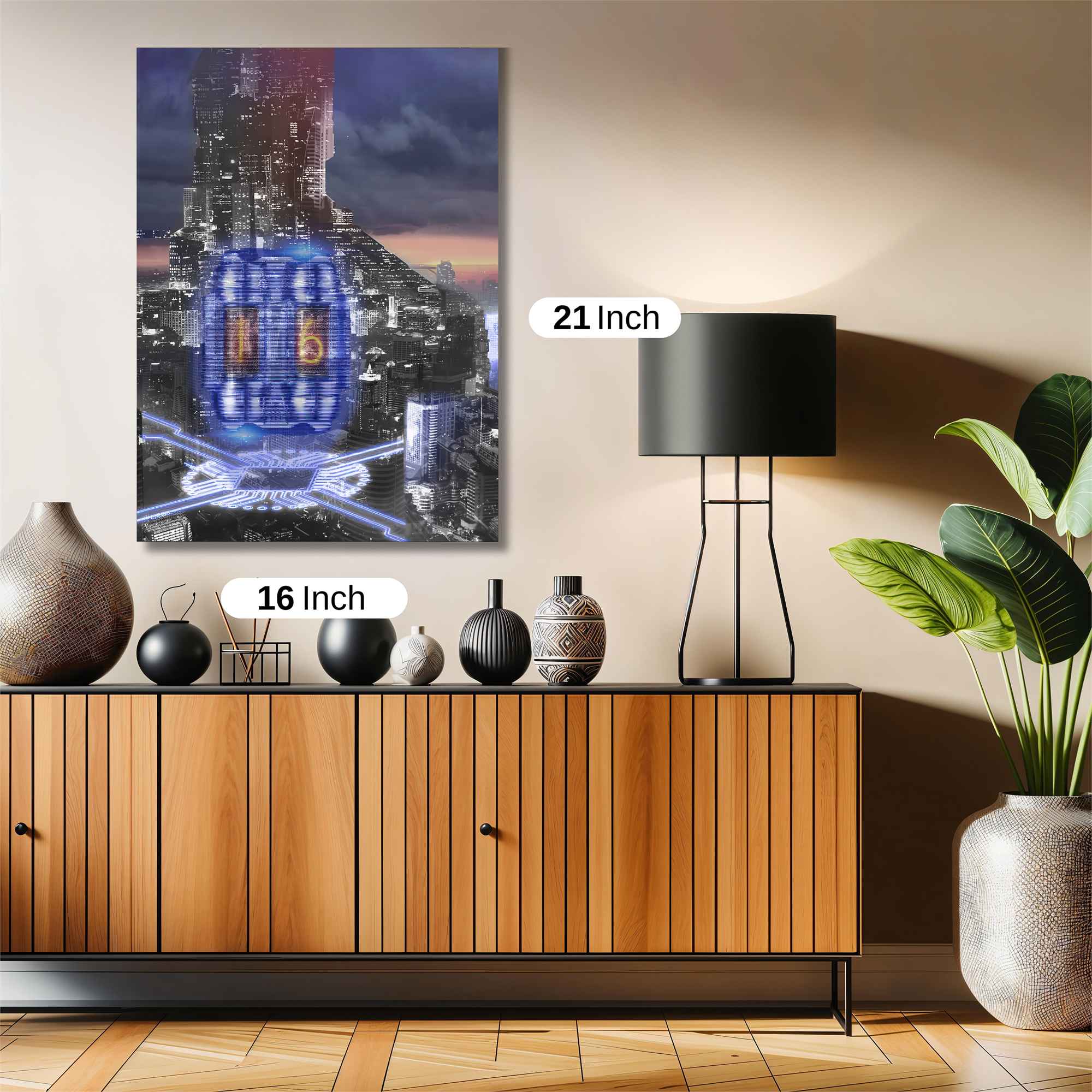 Futuristic Dynamo Safe Wall Magnetic / M