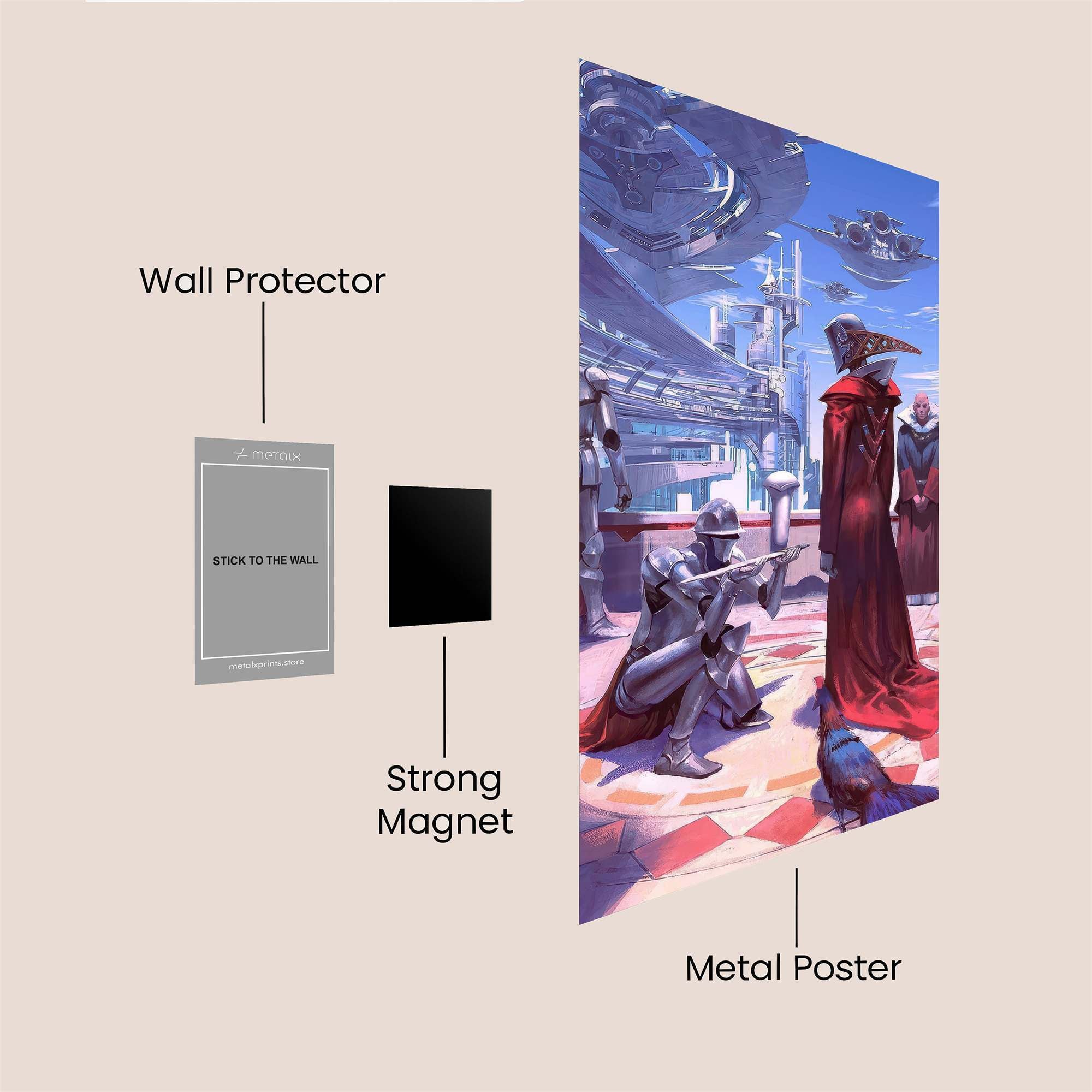 Galactic Ceremony Safe Wall Magnetic / M