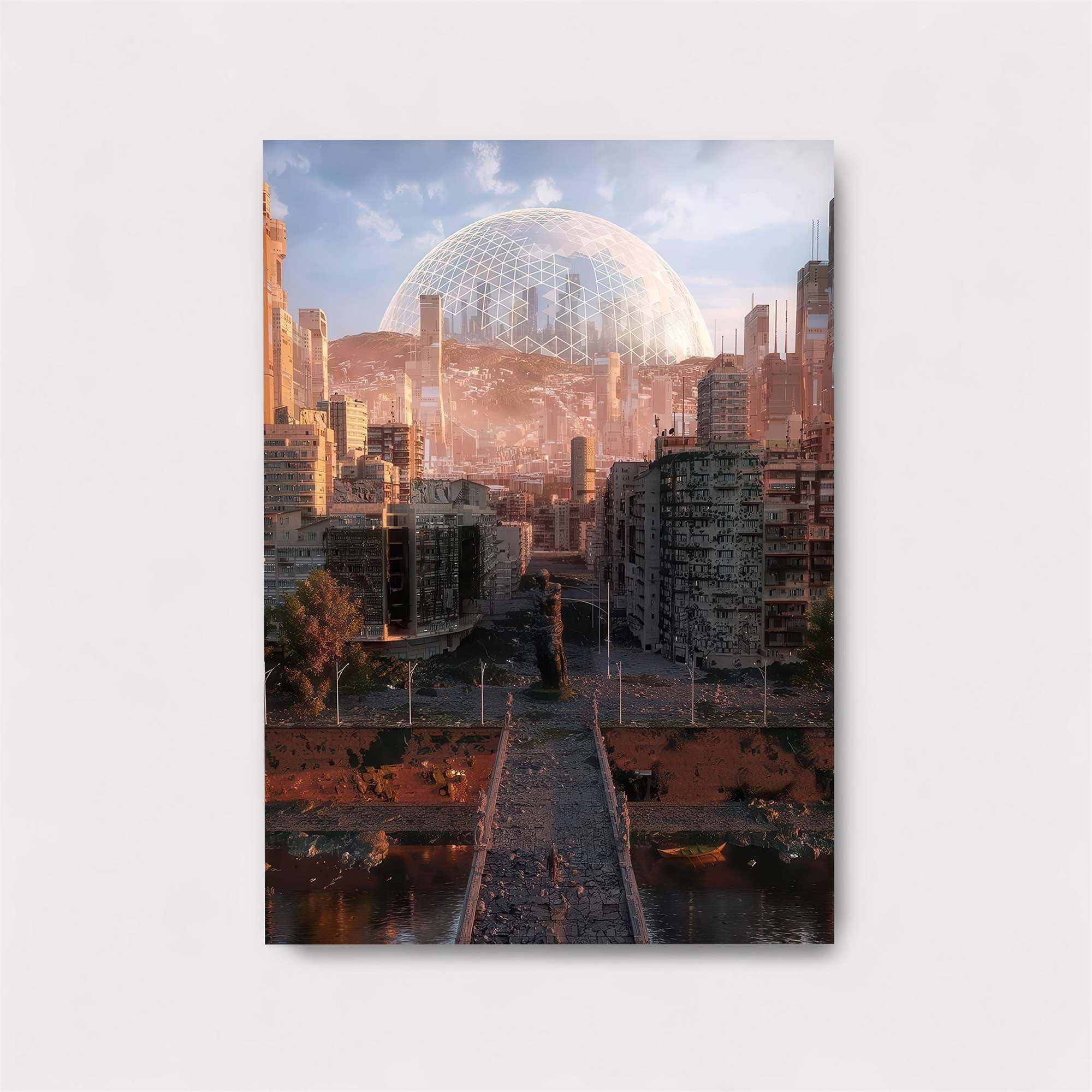 Futuristic Silence Safe Wall Magnetic / M