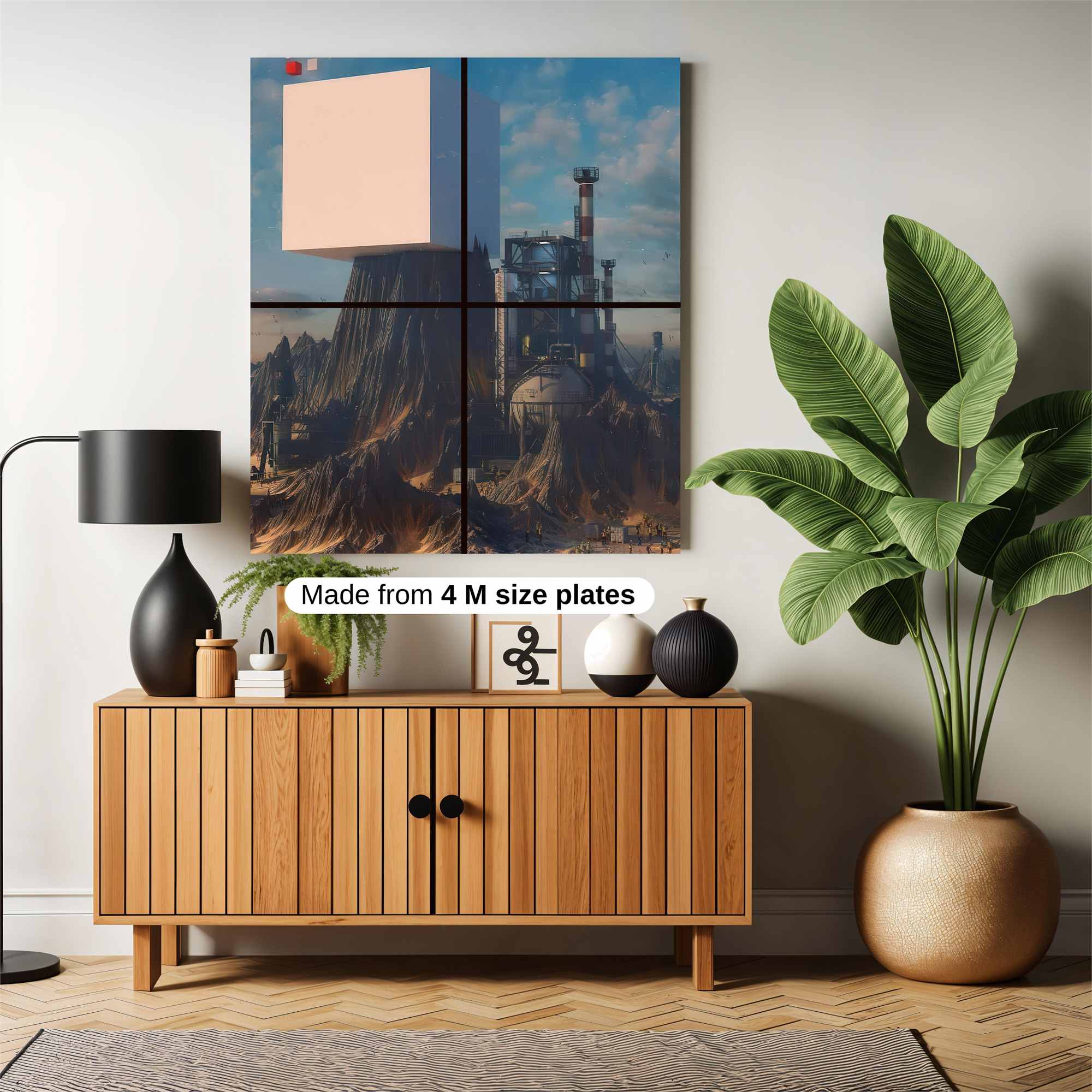 Cube Intrigue Safe Wall Magnetic / M