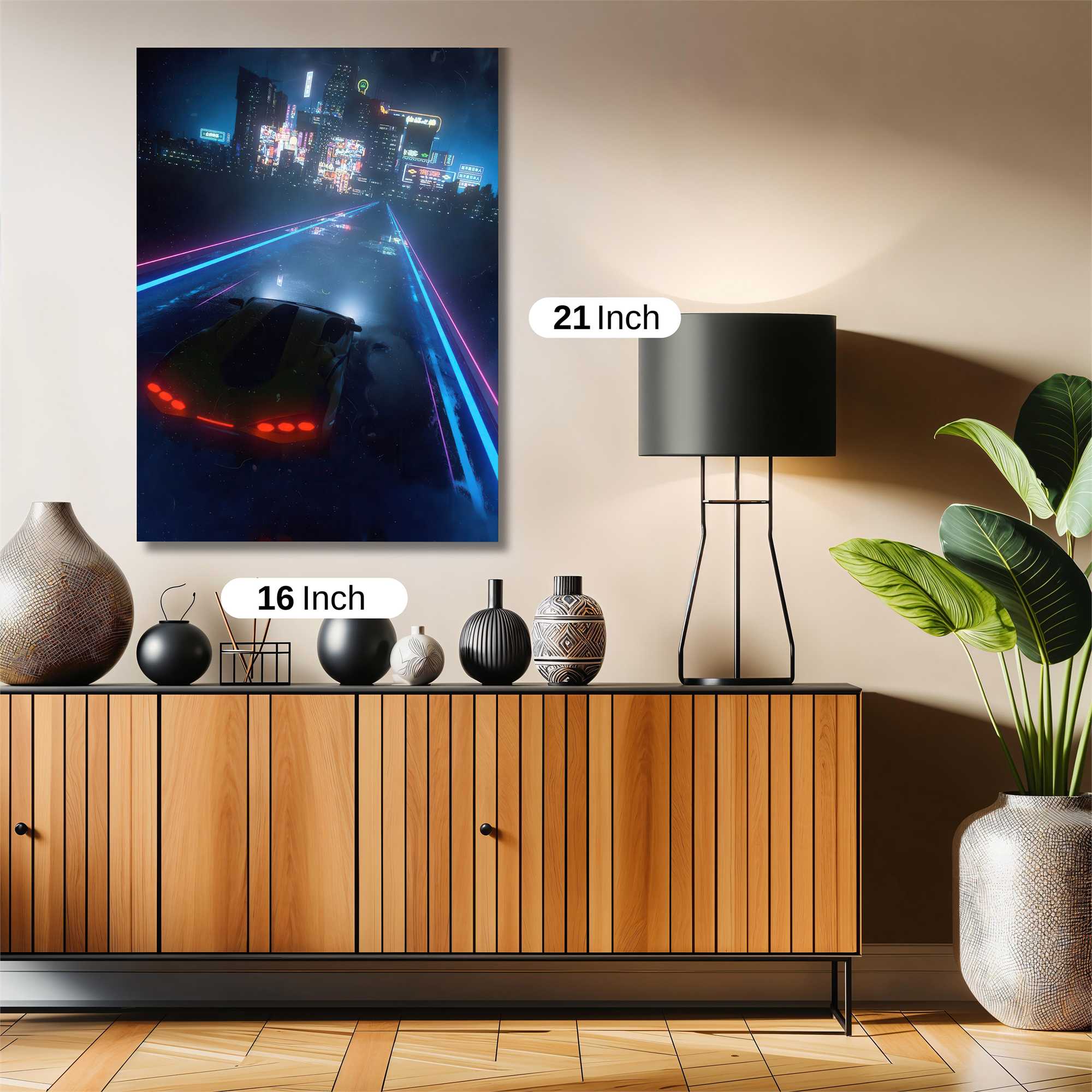 Neon Velocity Safe Wall Magnetic / M