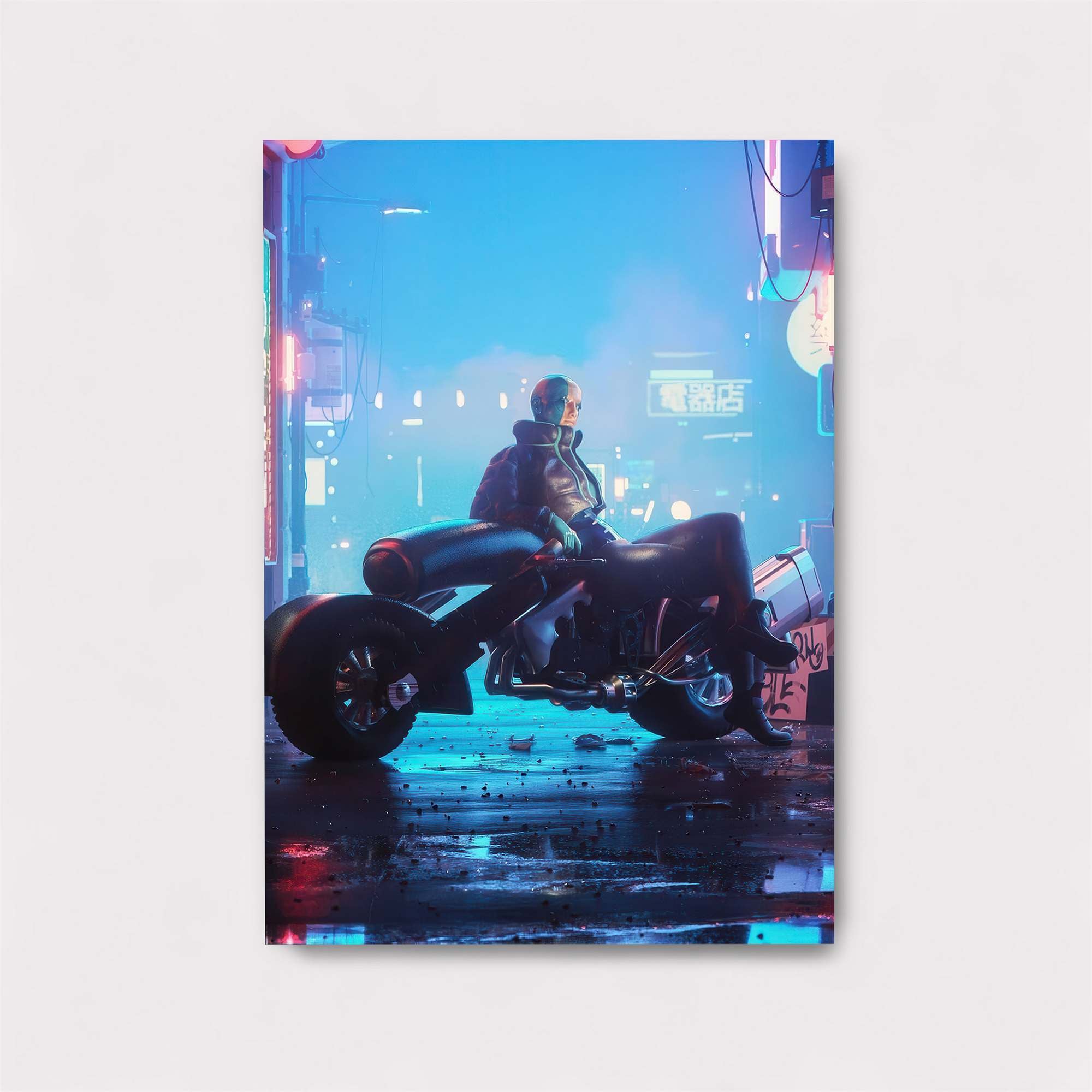 Neon Serenity Safe Wall Magnetic / M