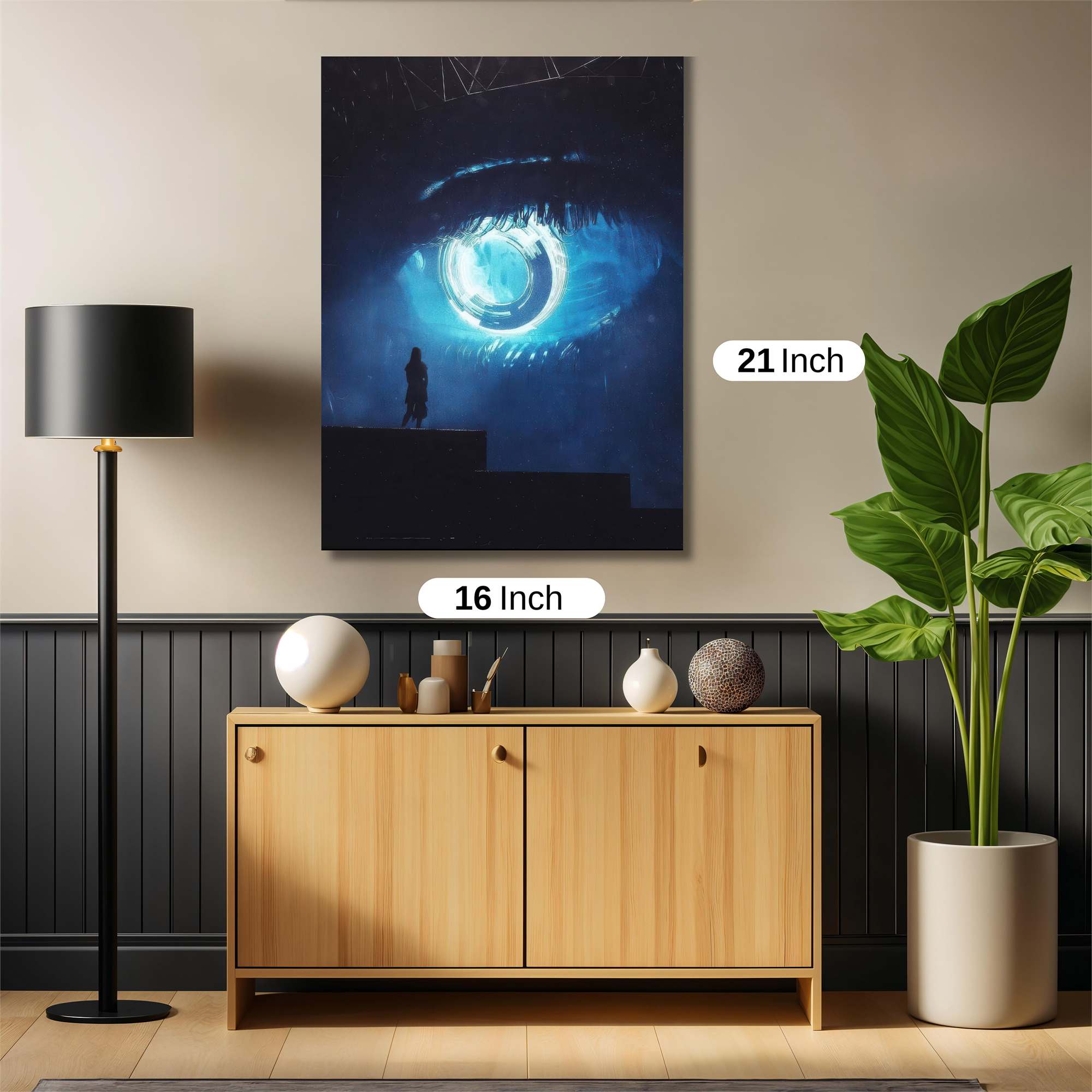 Giant Gaze Safe Wall Magnetic / M