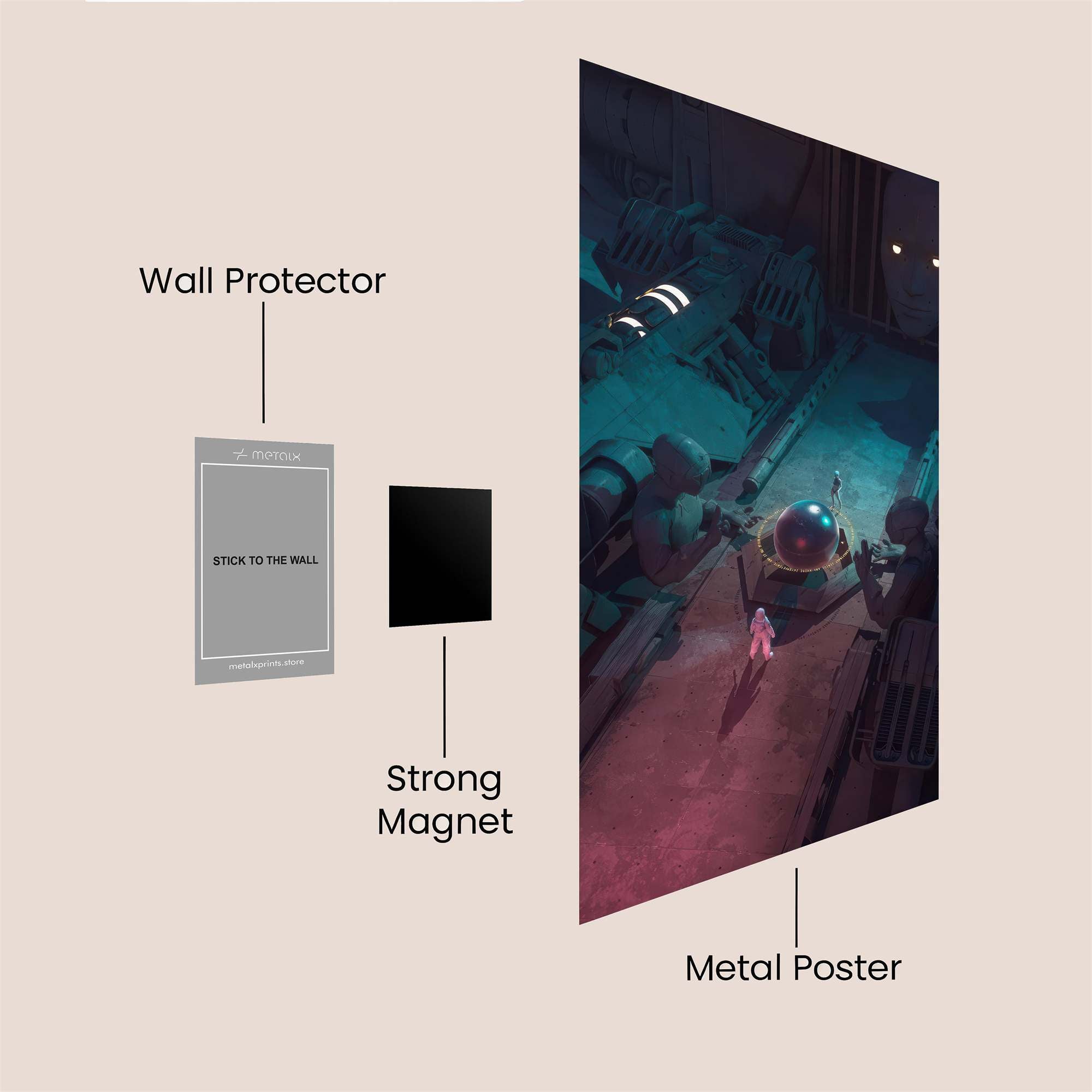 Celestial Enigma Safe Wall Magnetic / M
