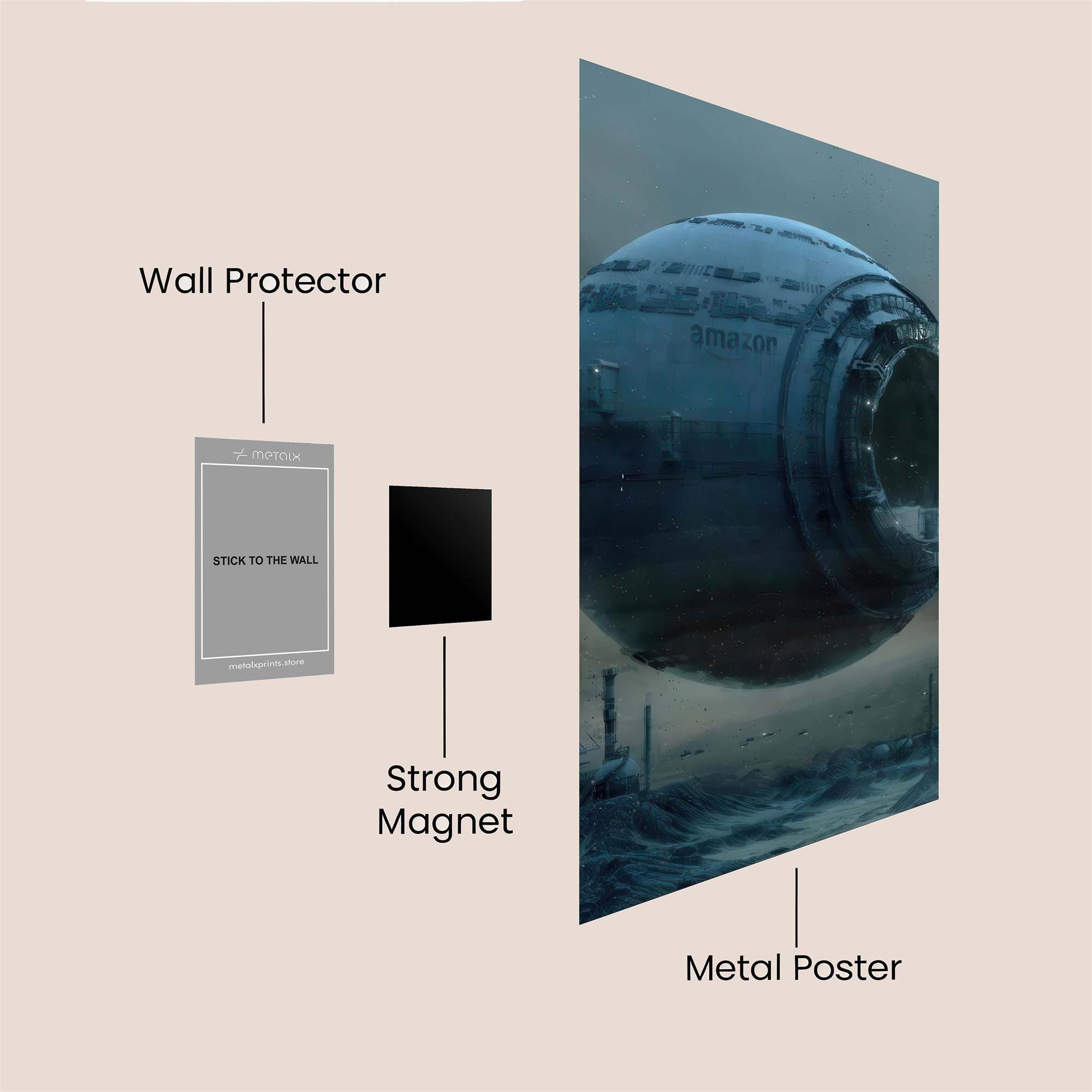 Orbital Solitude Safe Wall Magnetic / M