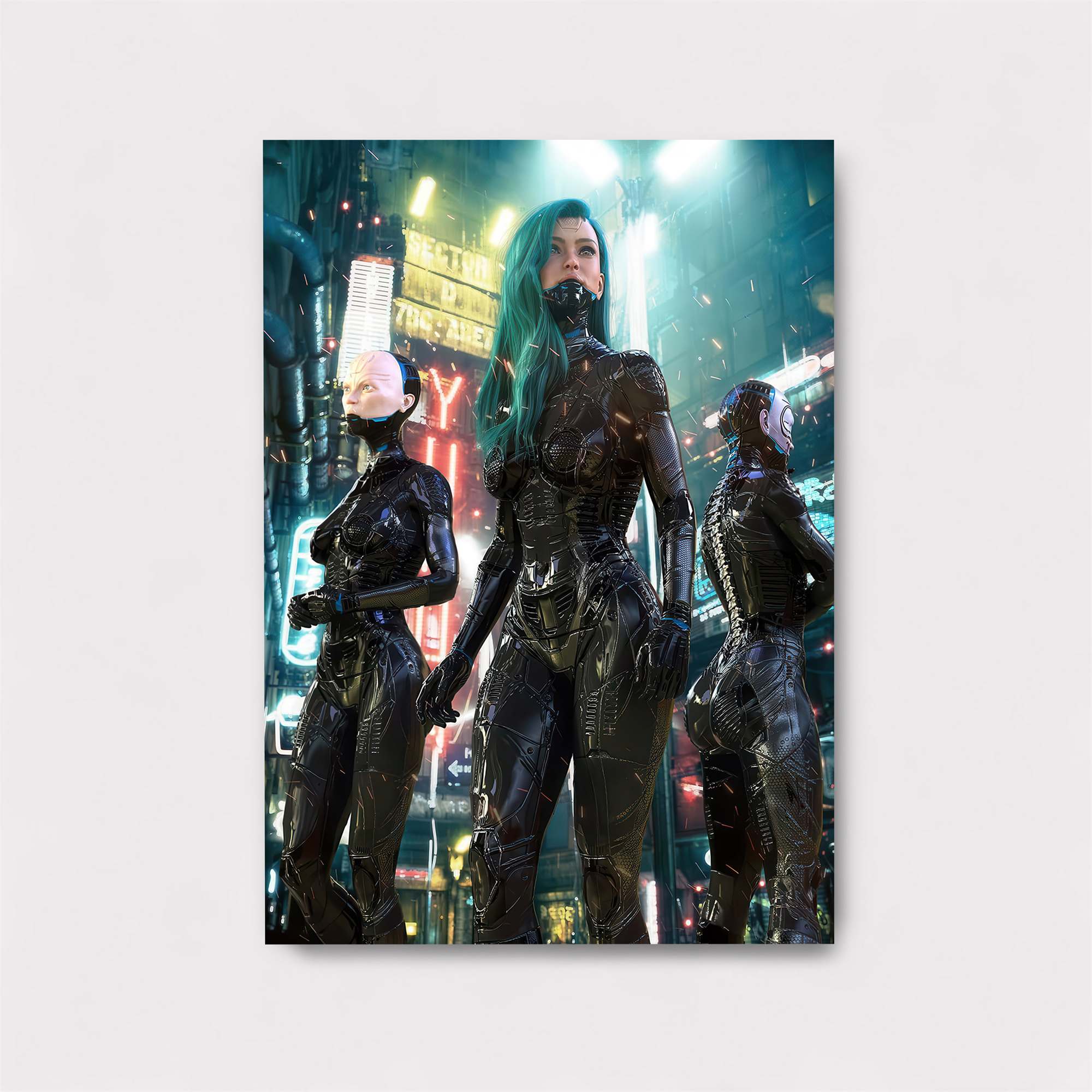 Neon Warriors Safe Wall Magnetic / M