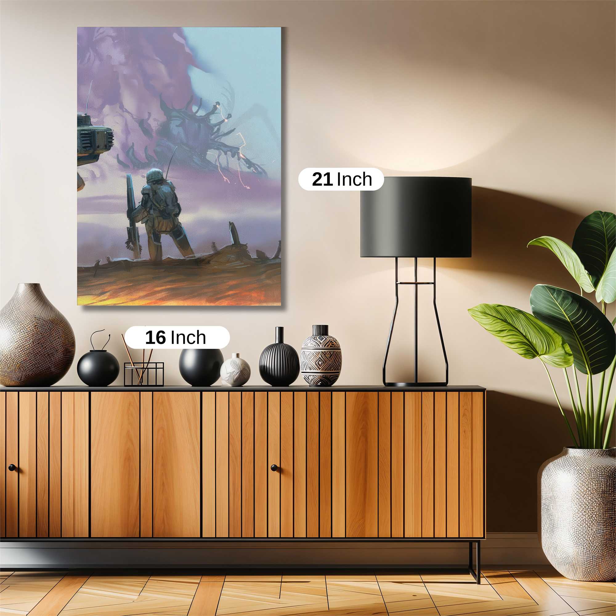 Alien Confrontation Safe Wall Magnetic / M