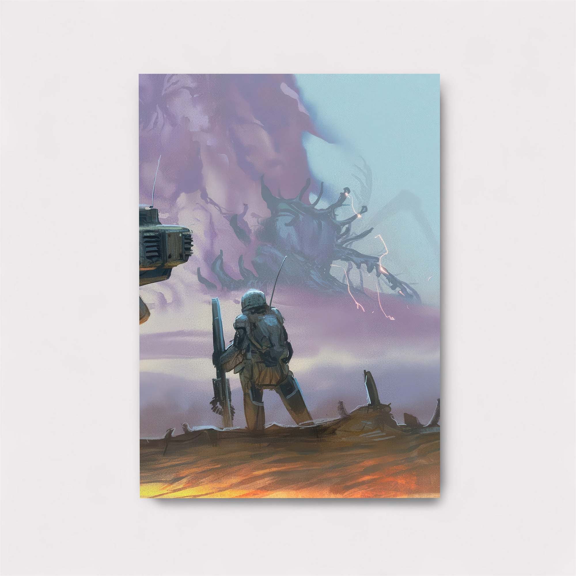 Alien Confrontation Safe Wall Magnetic / M