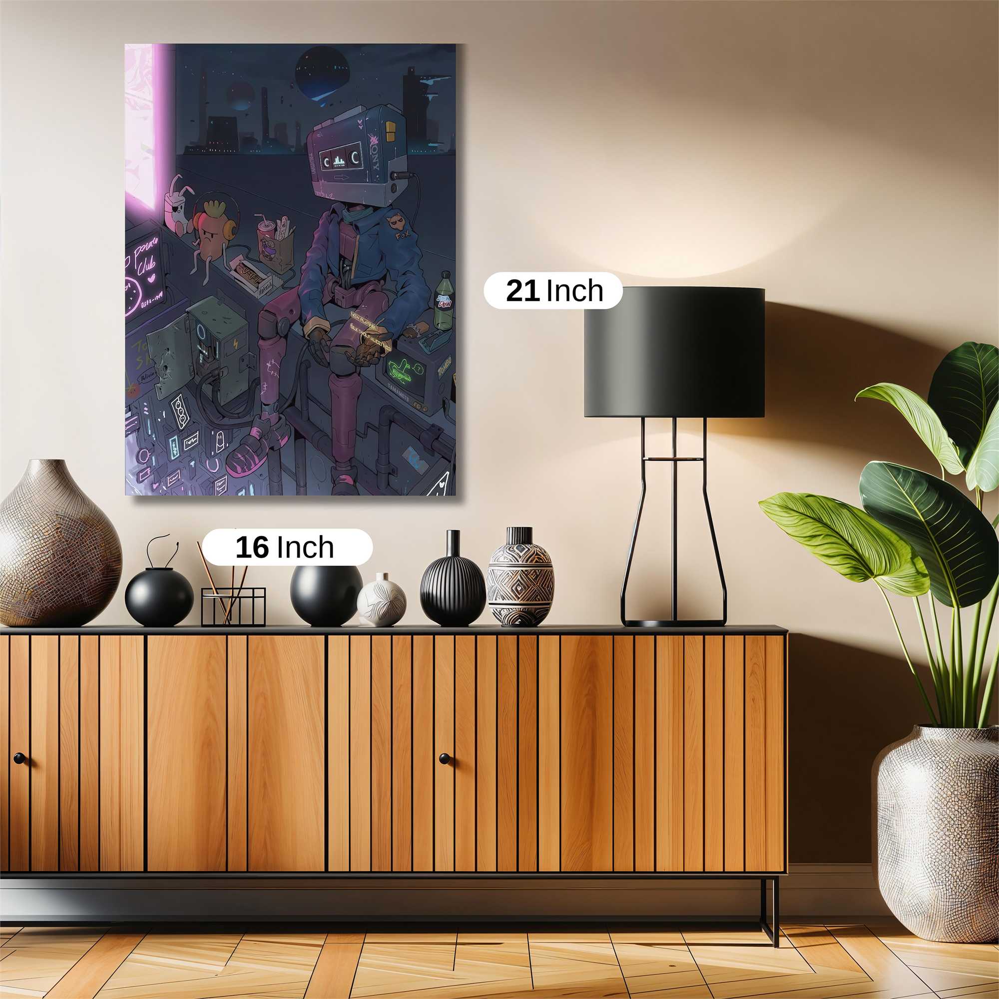 Cybernetic Reverie Safe Wall Magnetic / M