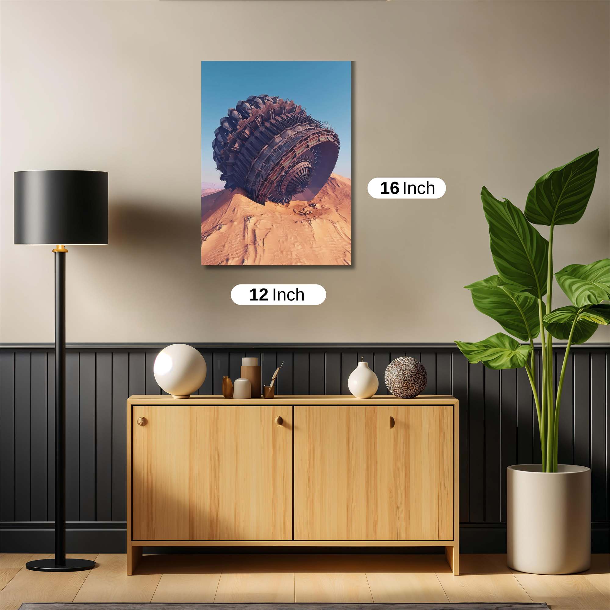 Fallen Colossus Safe Wall Magnetic / M