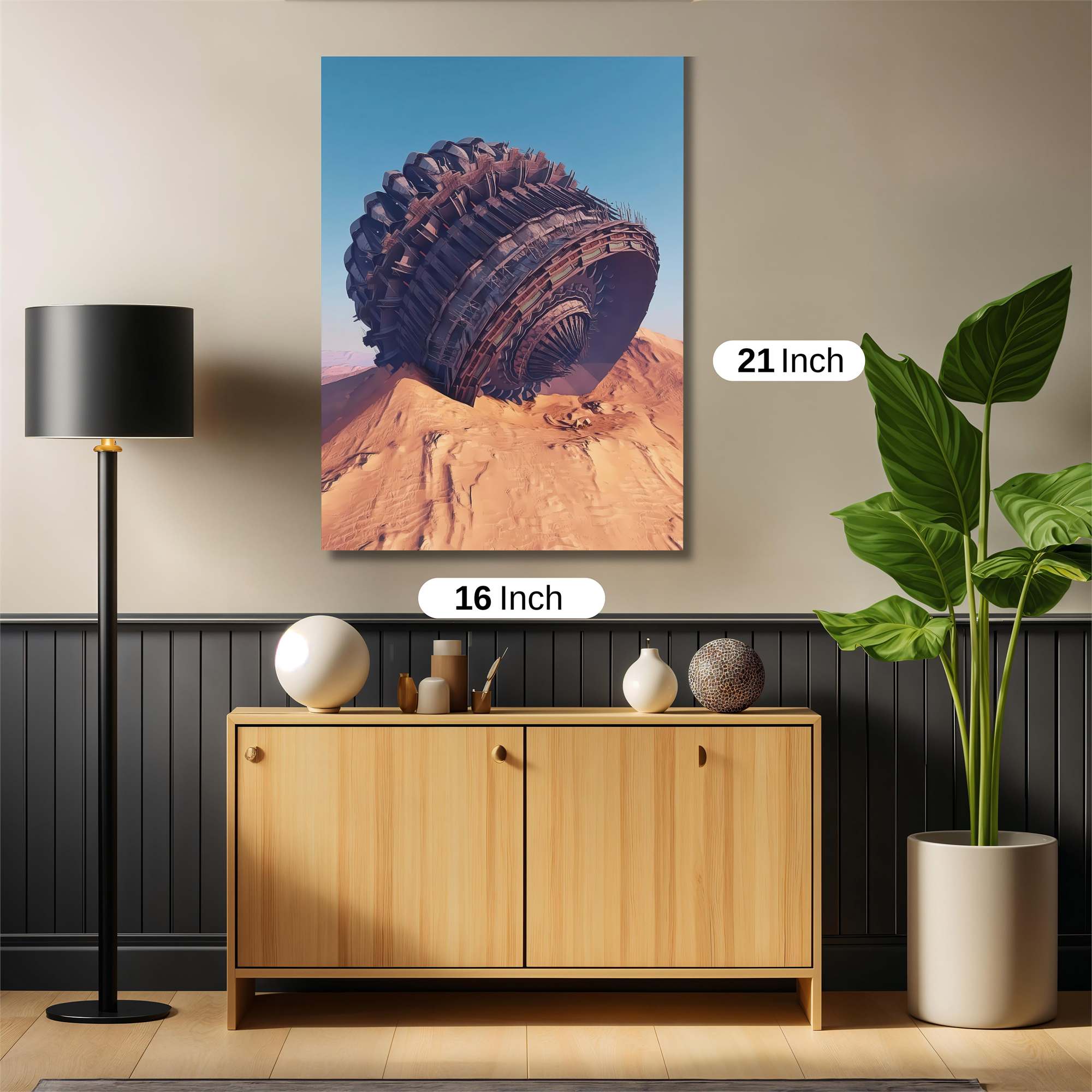 Fallen Colossus Safe Wall Magnetic / M