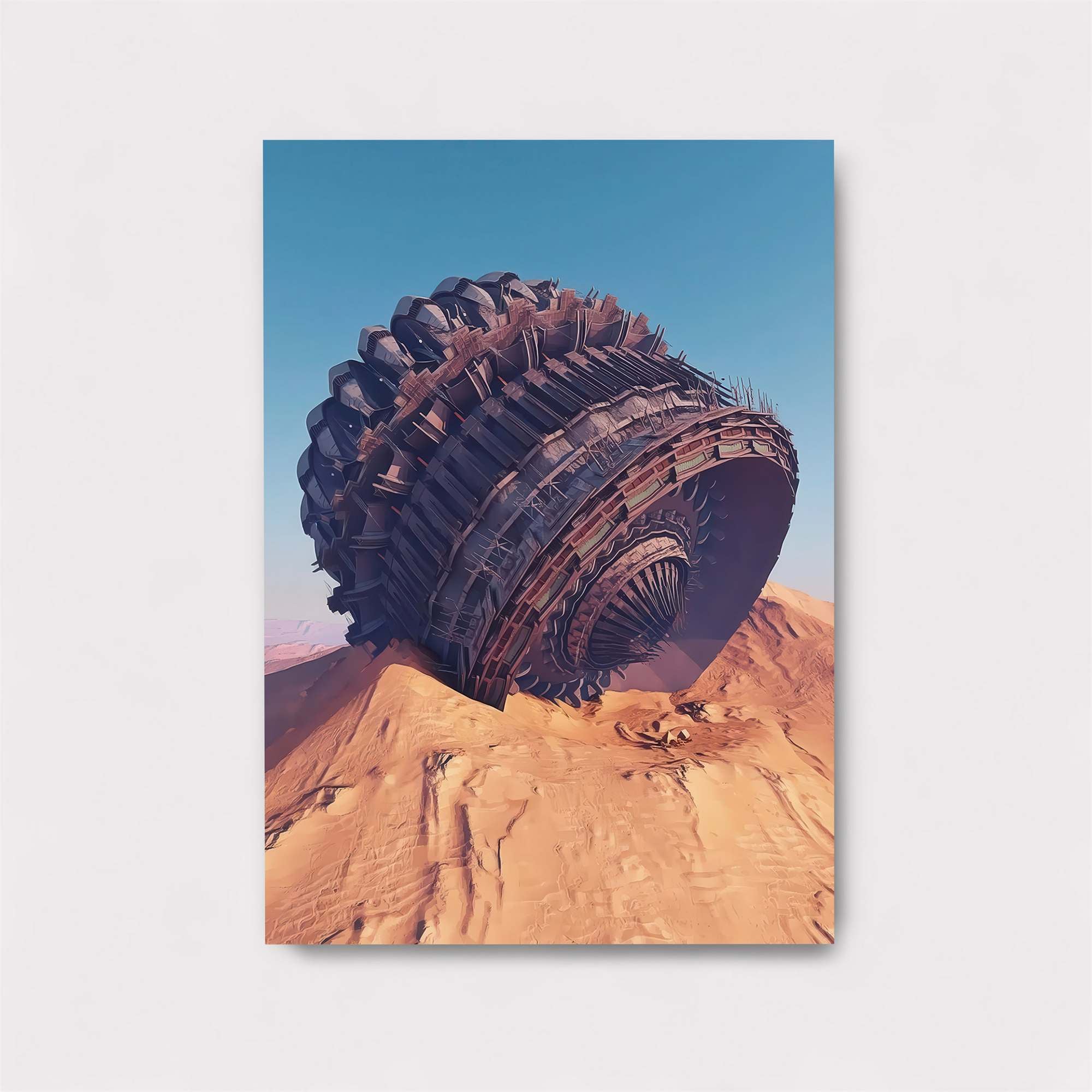 Fallen Colossus Safe Wall Magnetic / M