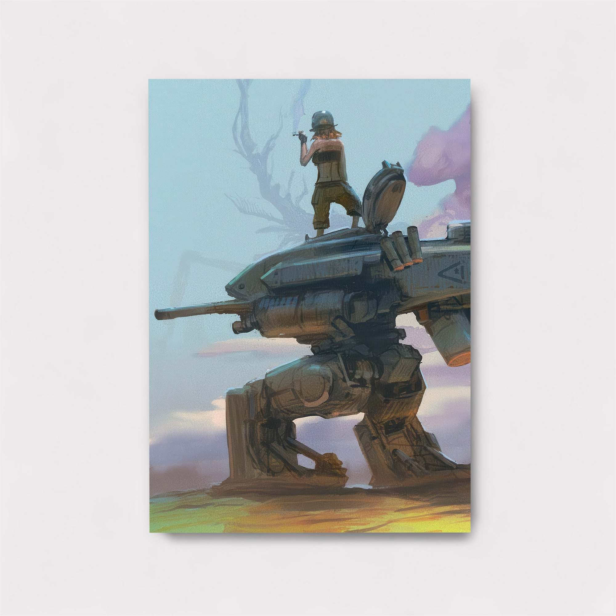 Mech Sentinels Safe Wall Magnetic / M