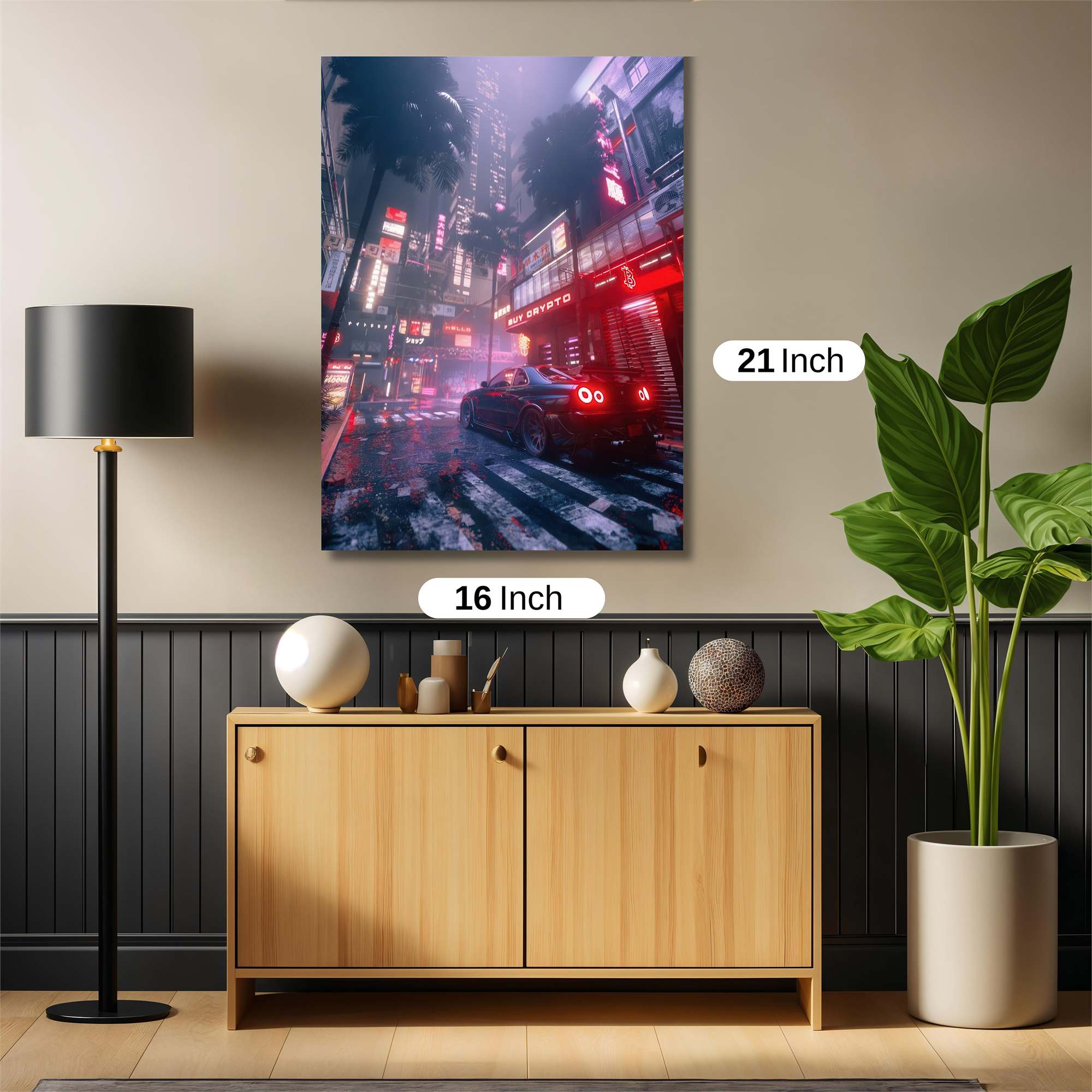 Neon Reverie Safe Wall Magnetic / M