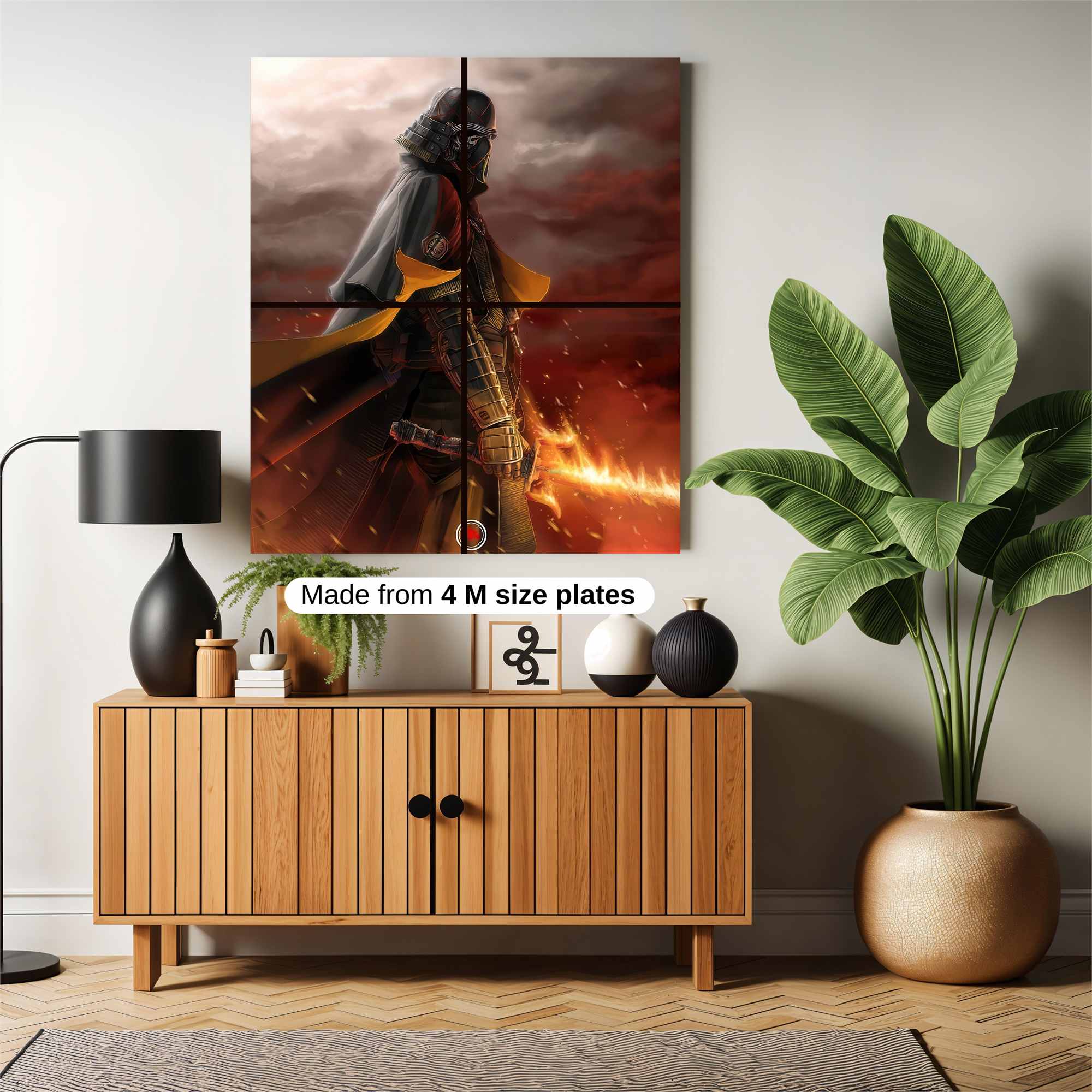 Fiery Vanguard Safe Wall Magnetic / M