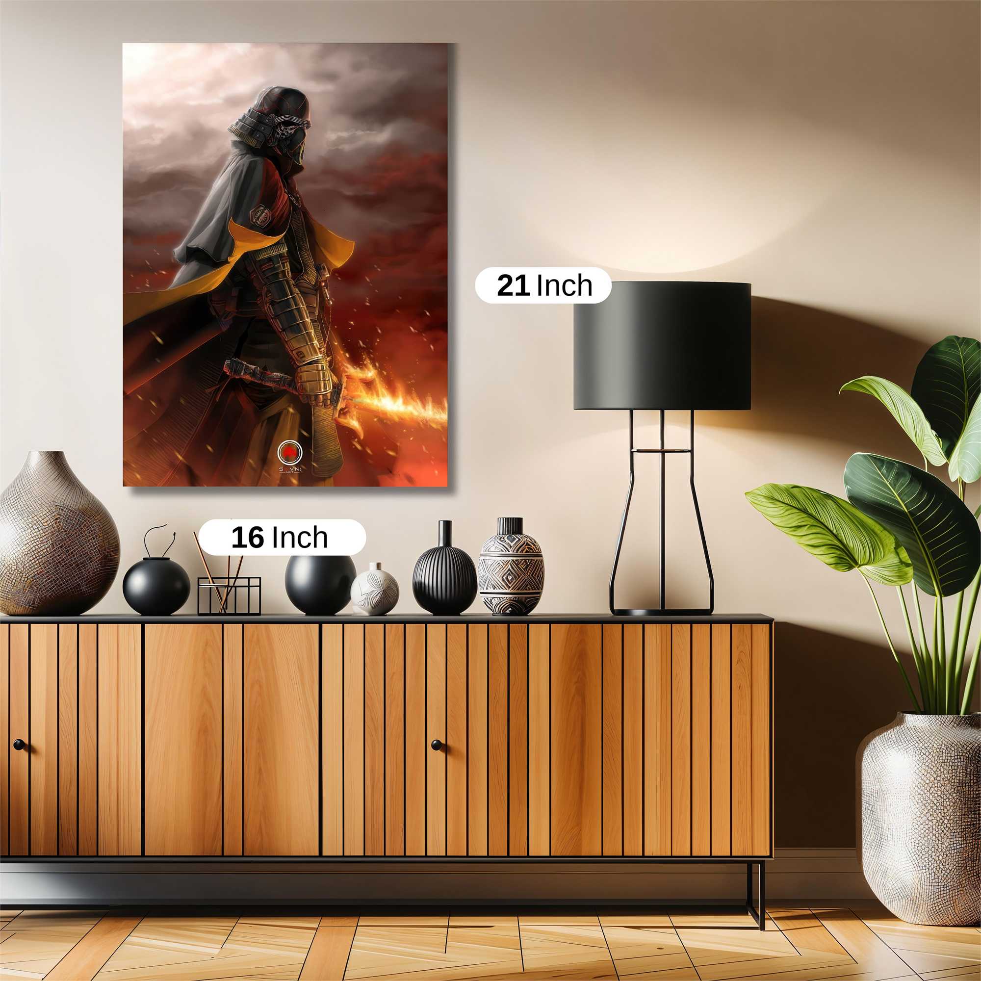 Fiery Vanguard Safe Wall Magnetic / M