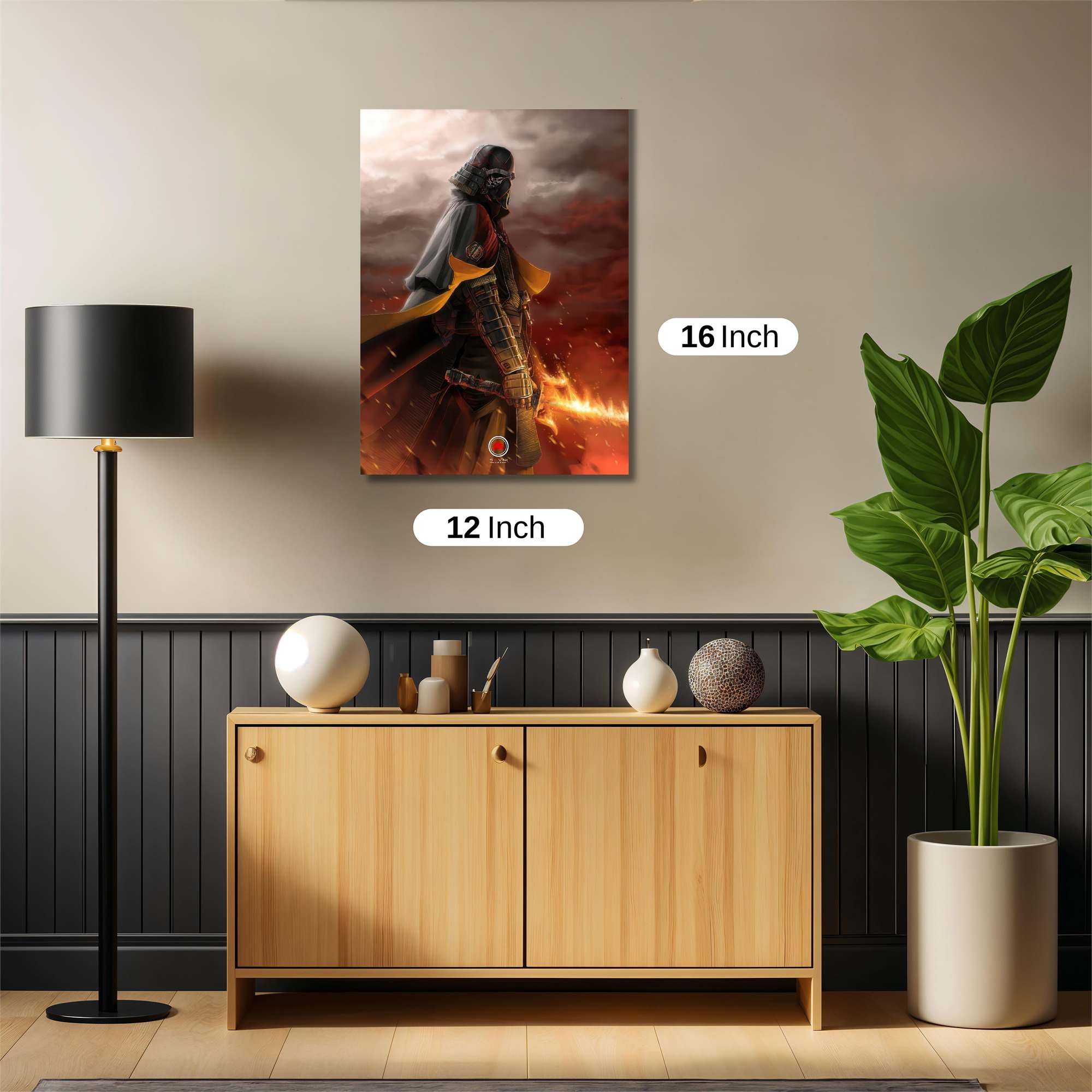 Fiery Vanguard Safe Wall Magnetic / M