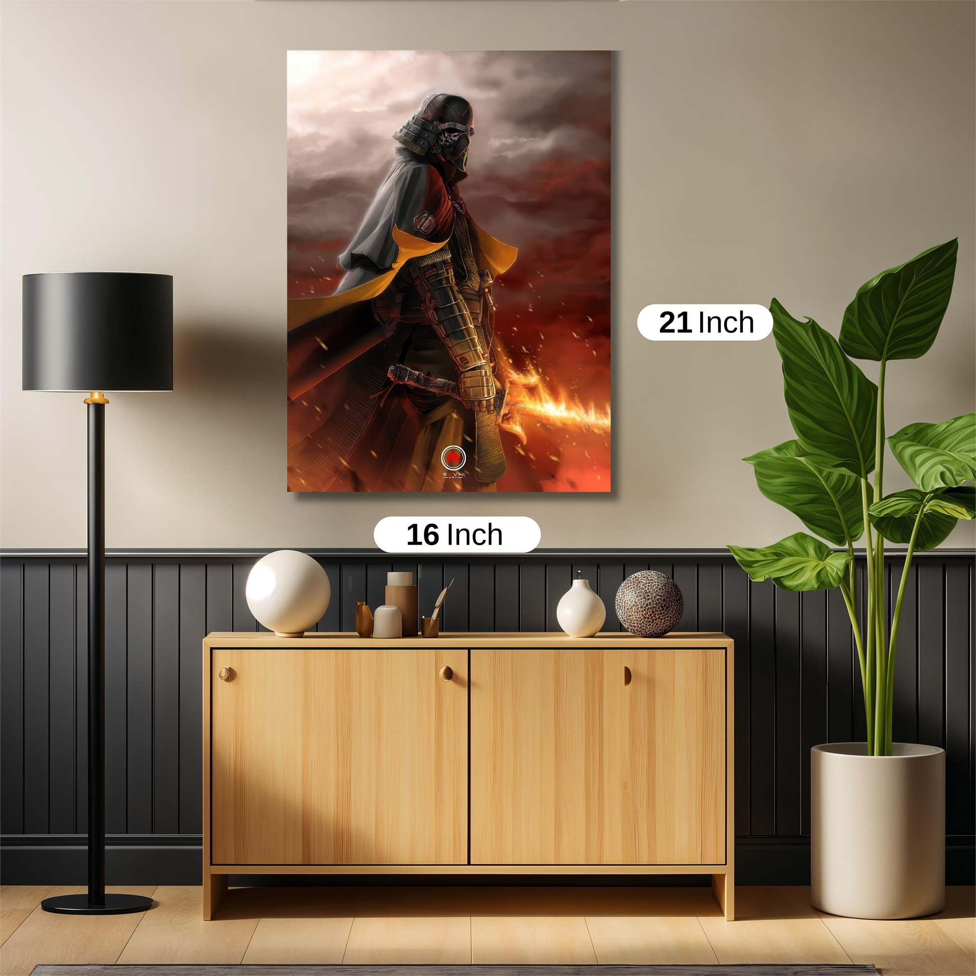 Fiery Vanguard Safe Wall Magnetic / M