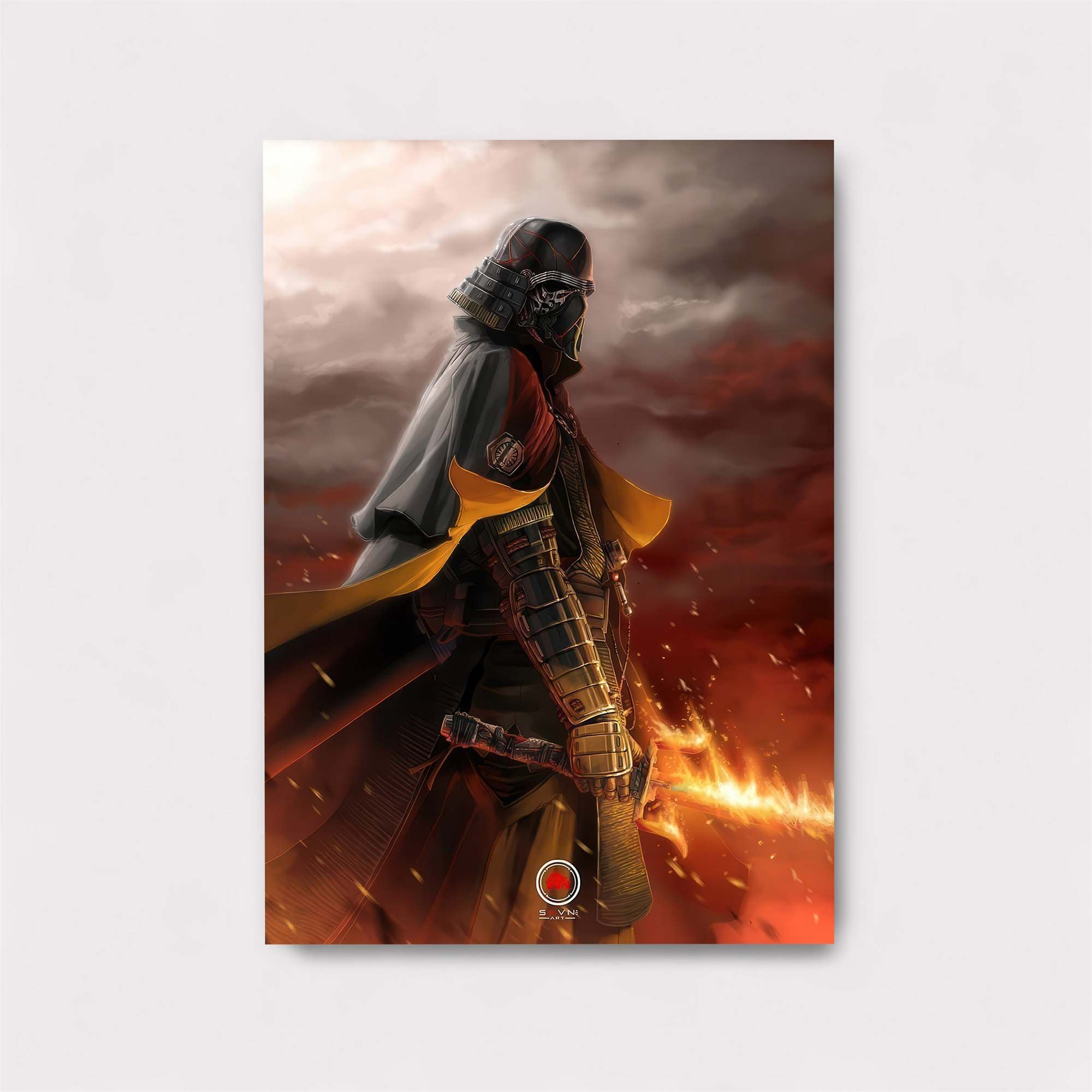 Fiery Vanguard Safe Wall Magnetic / M